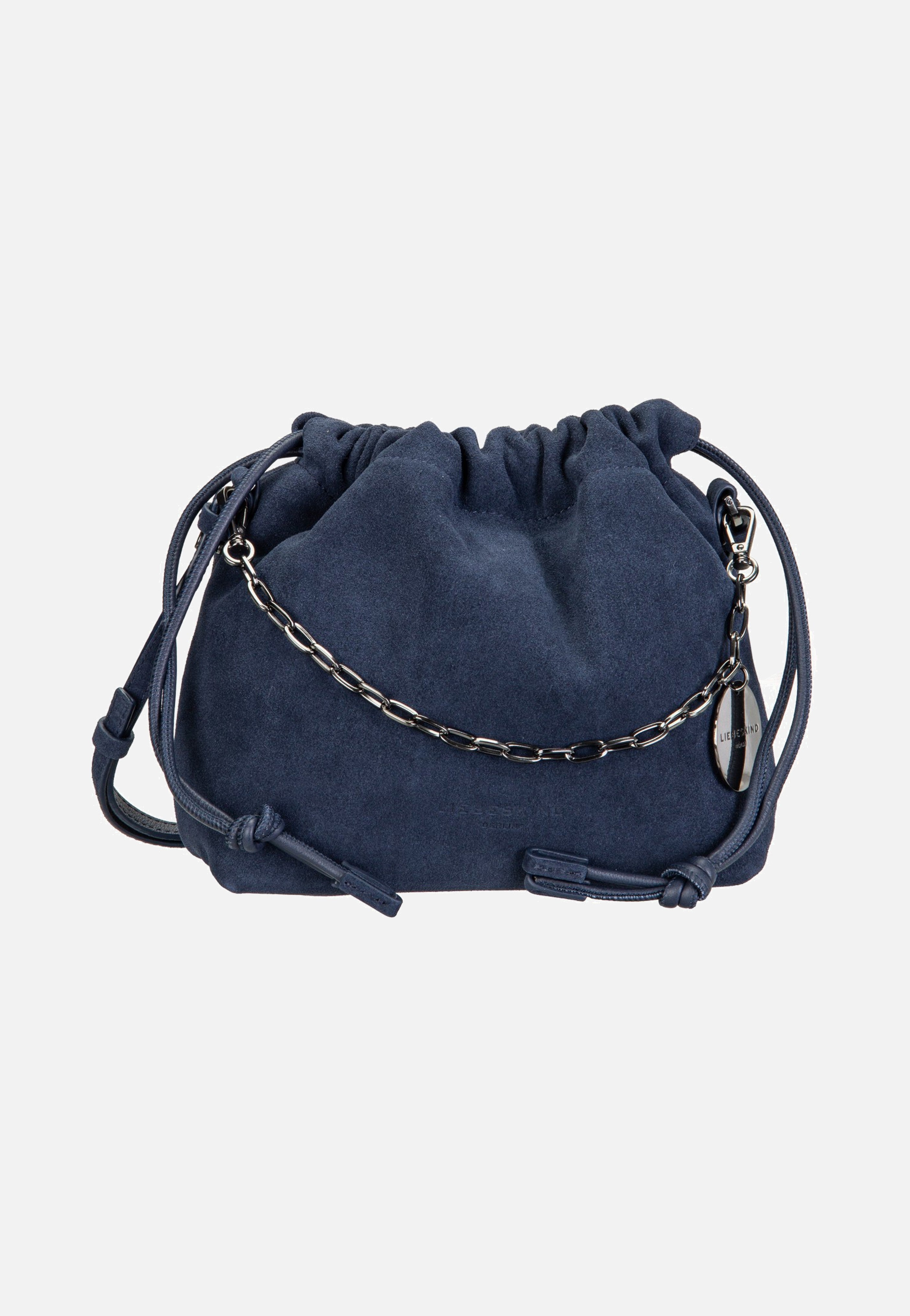 Liebeskind Berlin Lya II Hobo S Hydro Suede Peacoat Hobo Bag