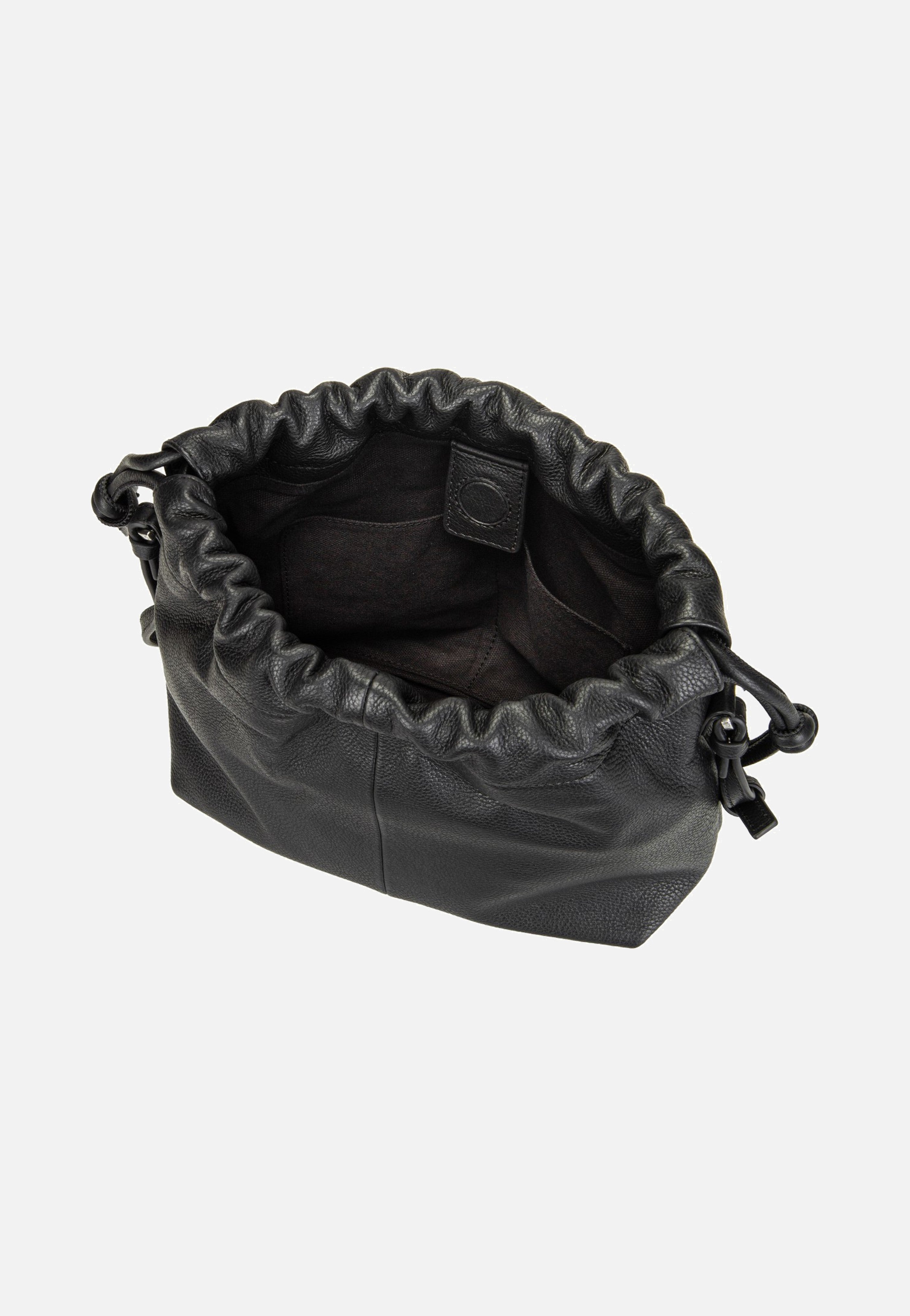 Liebeskind Berlin Lya II Hobo S Small Pebble Black Hobo Bag