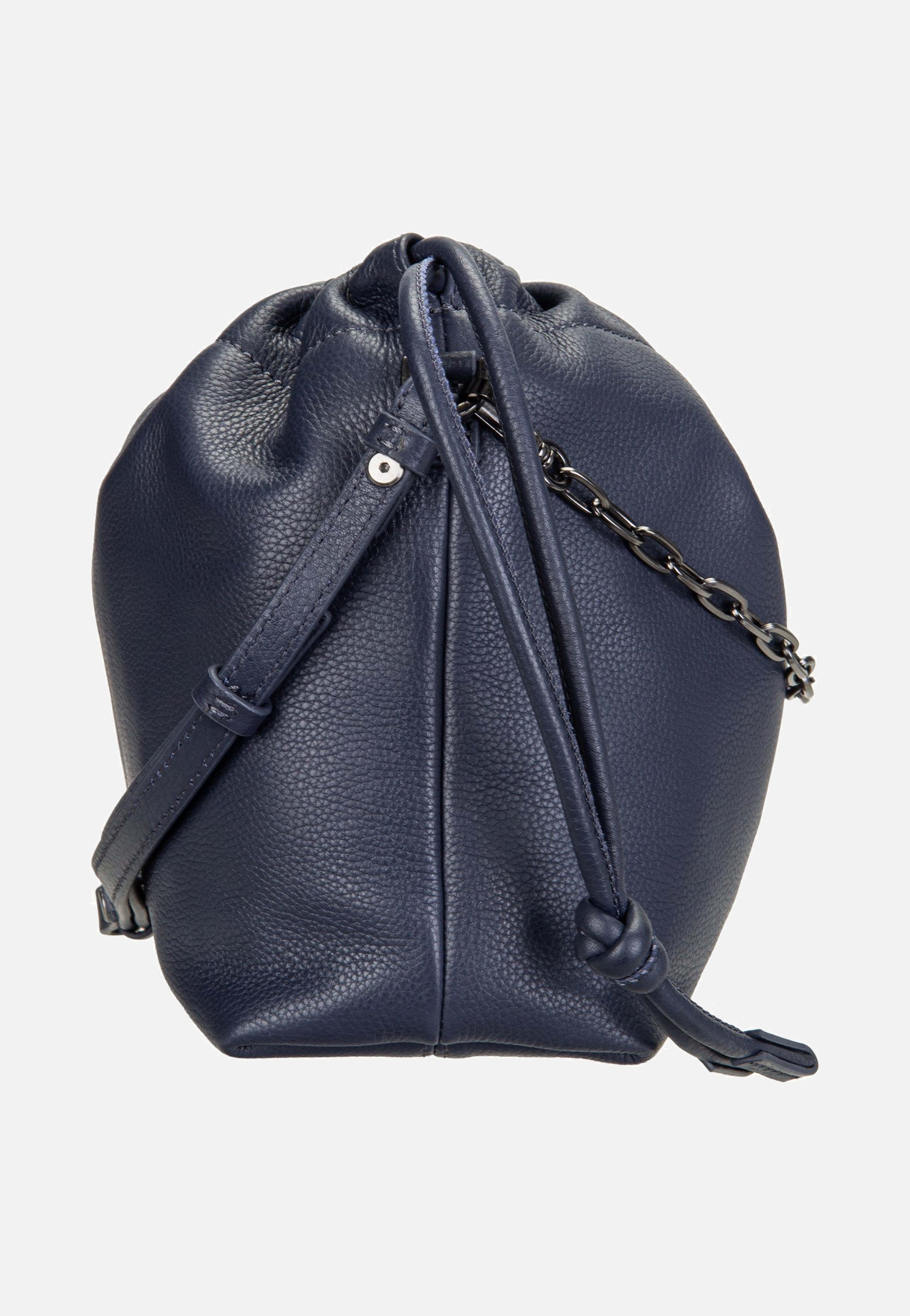Liebeskind Berlin Lya II Hobo  S Small Pebble Peacoat Hobo Bag