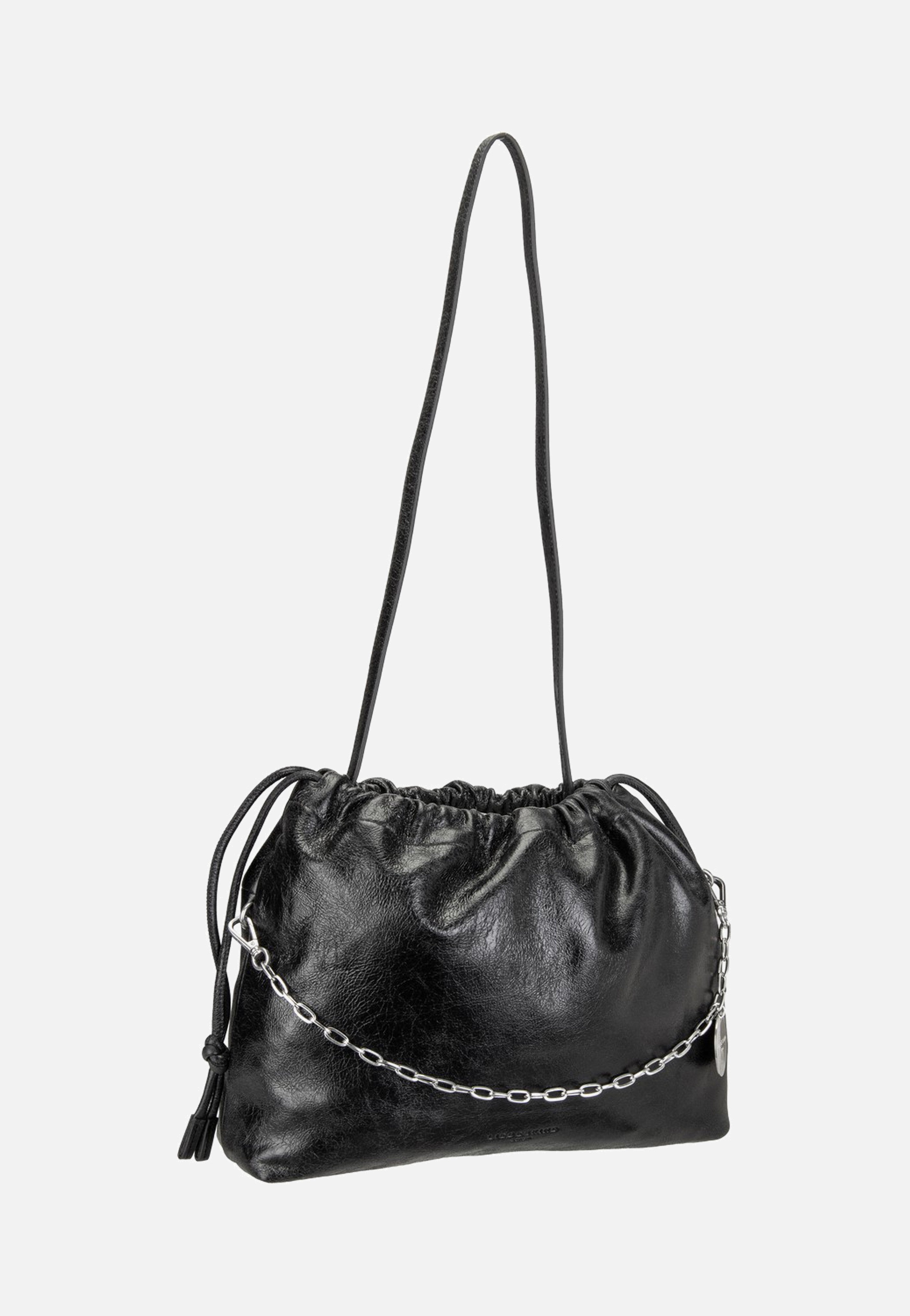 Liebeskind Berlin Lya II Pouch L Lamb Crunch Black Pouch Bag