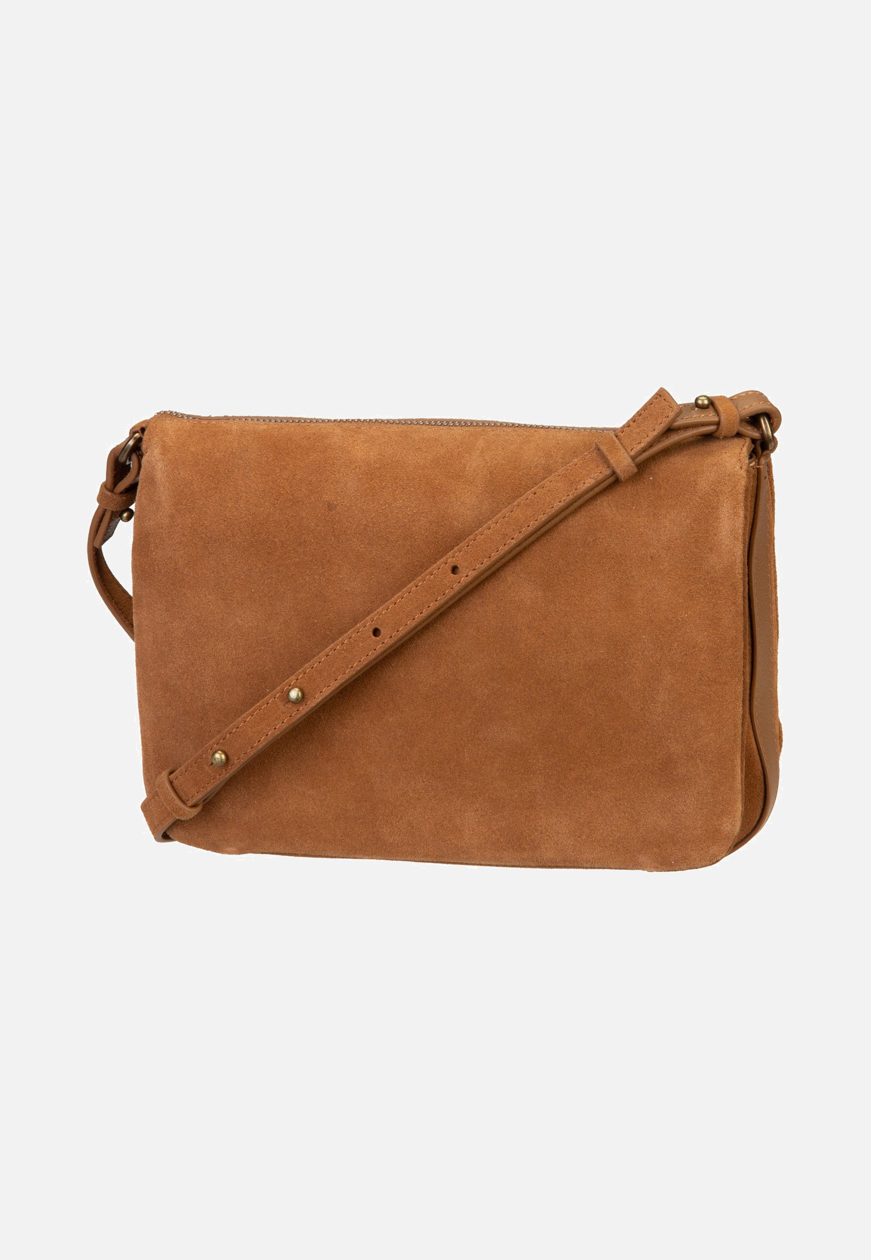 Liebeskind Berlin Nina M Hydro Suede Brown Crossbody Bag