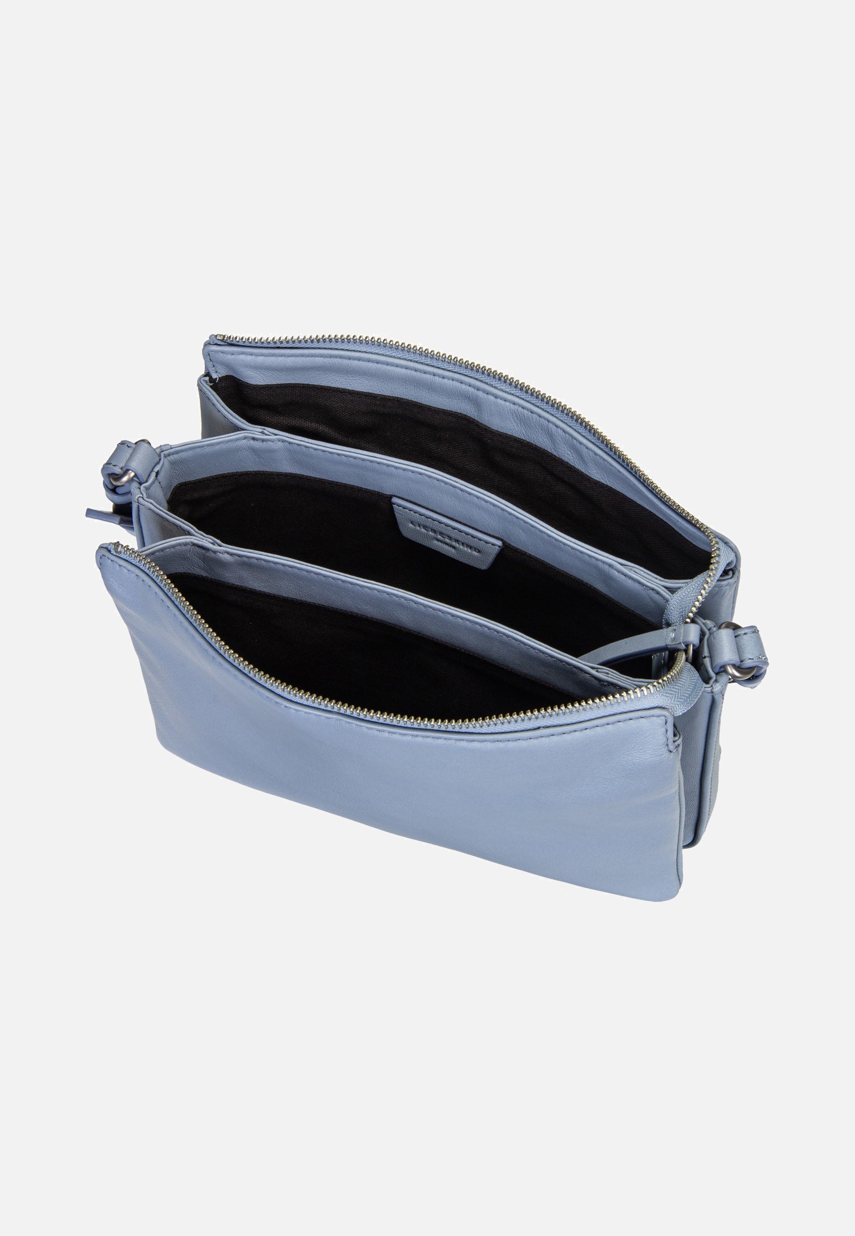 Liebeskind Berlin Nina M Indian Sheep Flower Blue Bolso bandolera