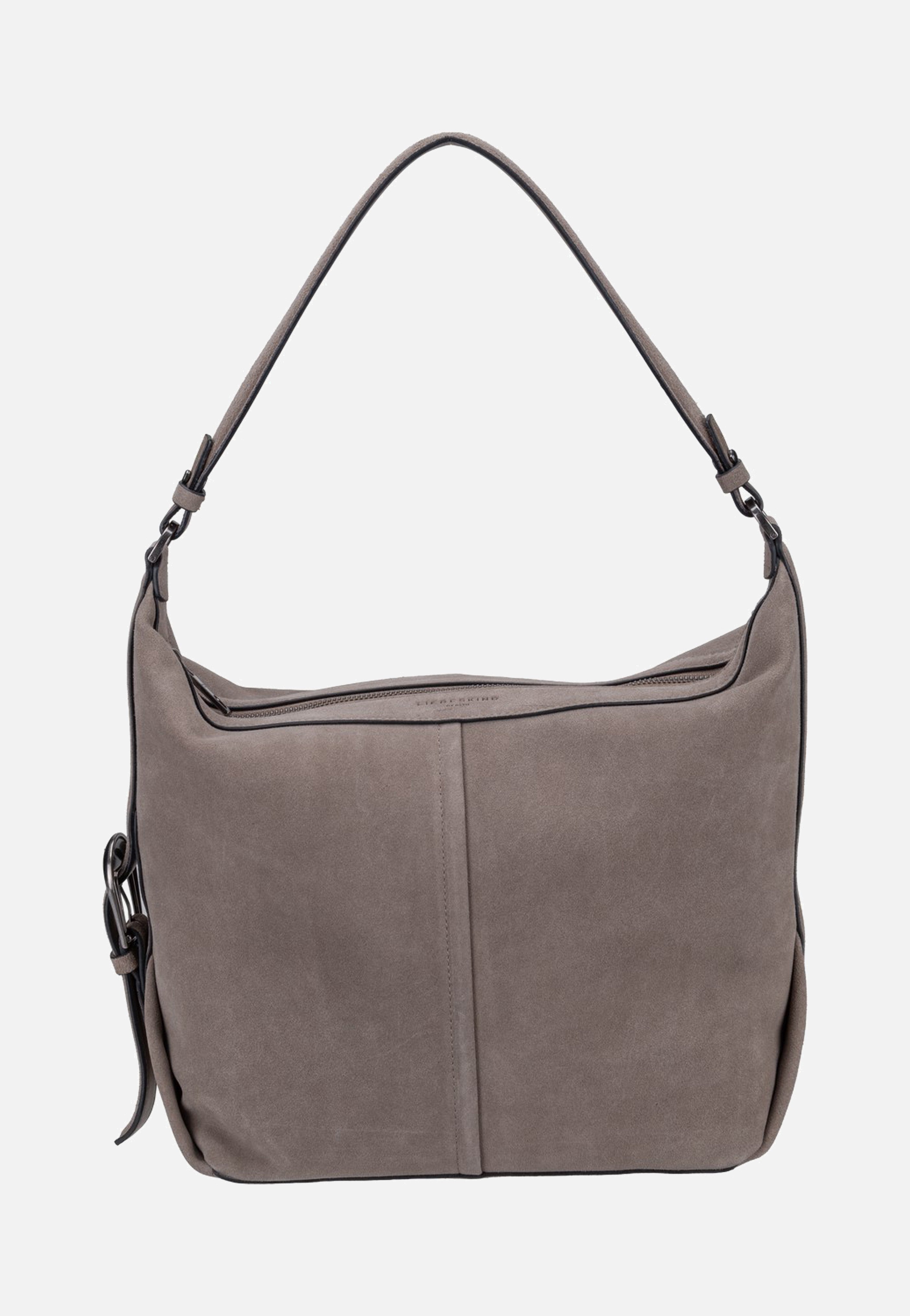 Liebeskind Berlin Paris II Hobo M Hydro Suede Neutral Grey Borsa Hobo