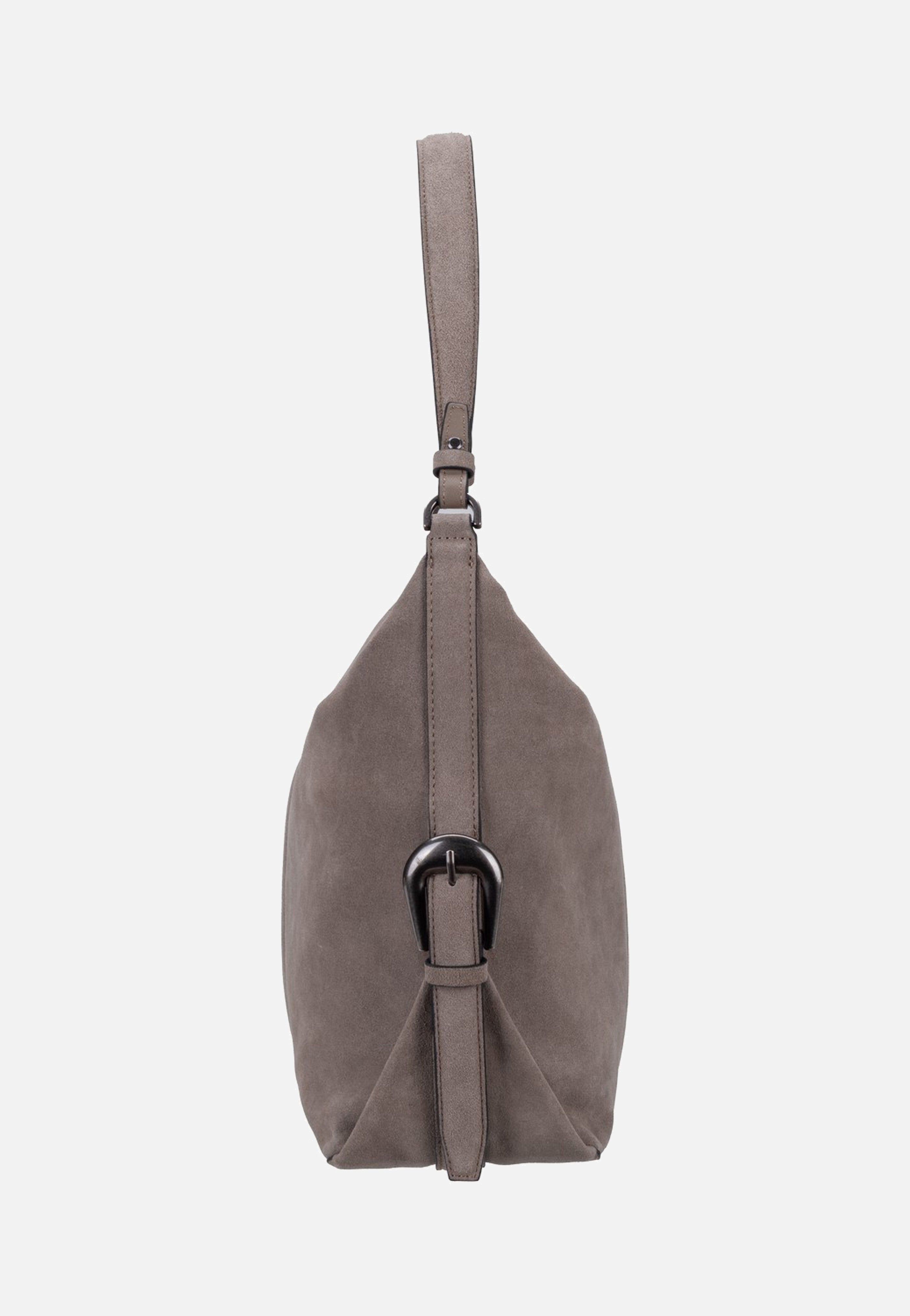 Liebeskind Berlin Paris II Hobo M Hydro Suede Neutral Grey Borsa Hobo