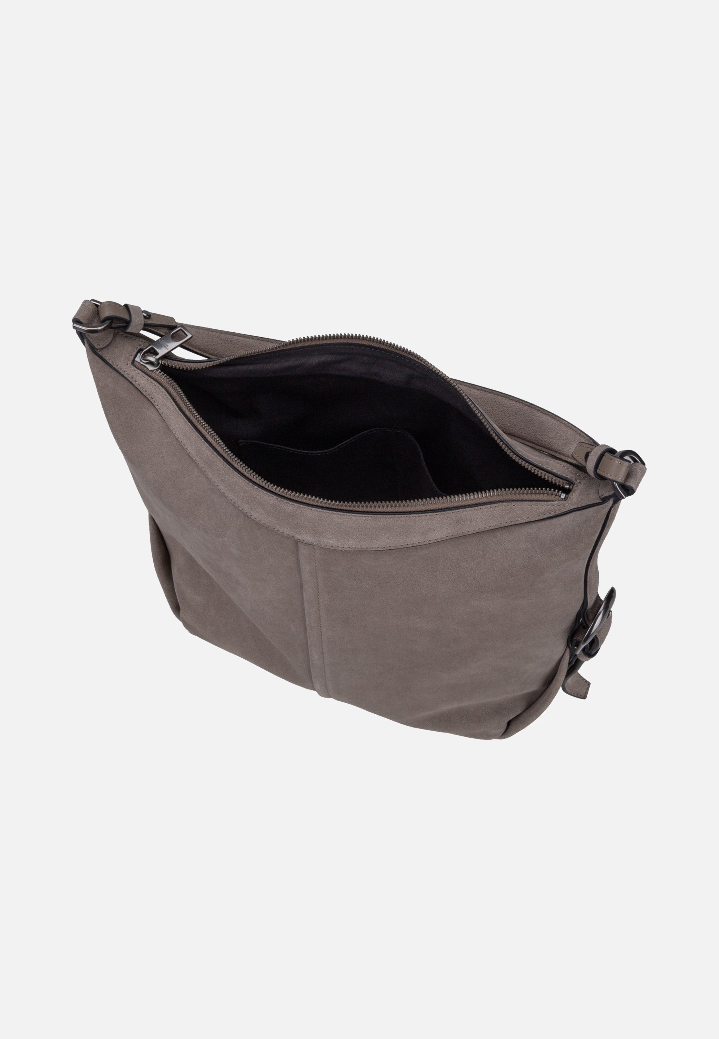 Liebeskind Berlin Paris II Hobo M Hydro Suede Neutral Grey Borsa Hobo