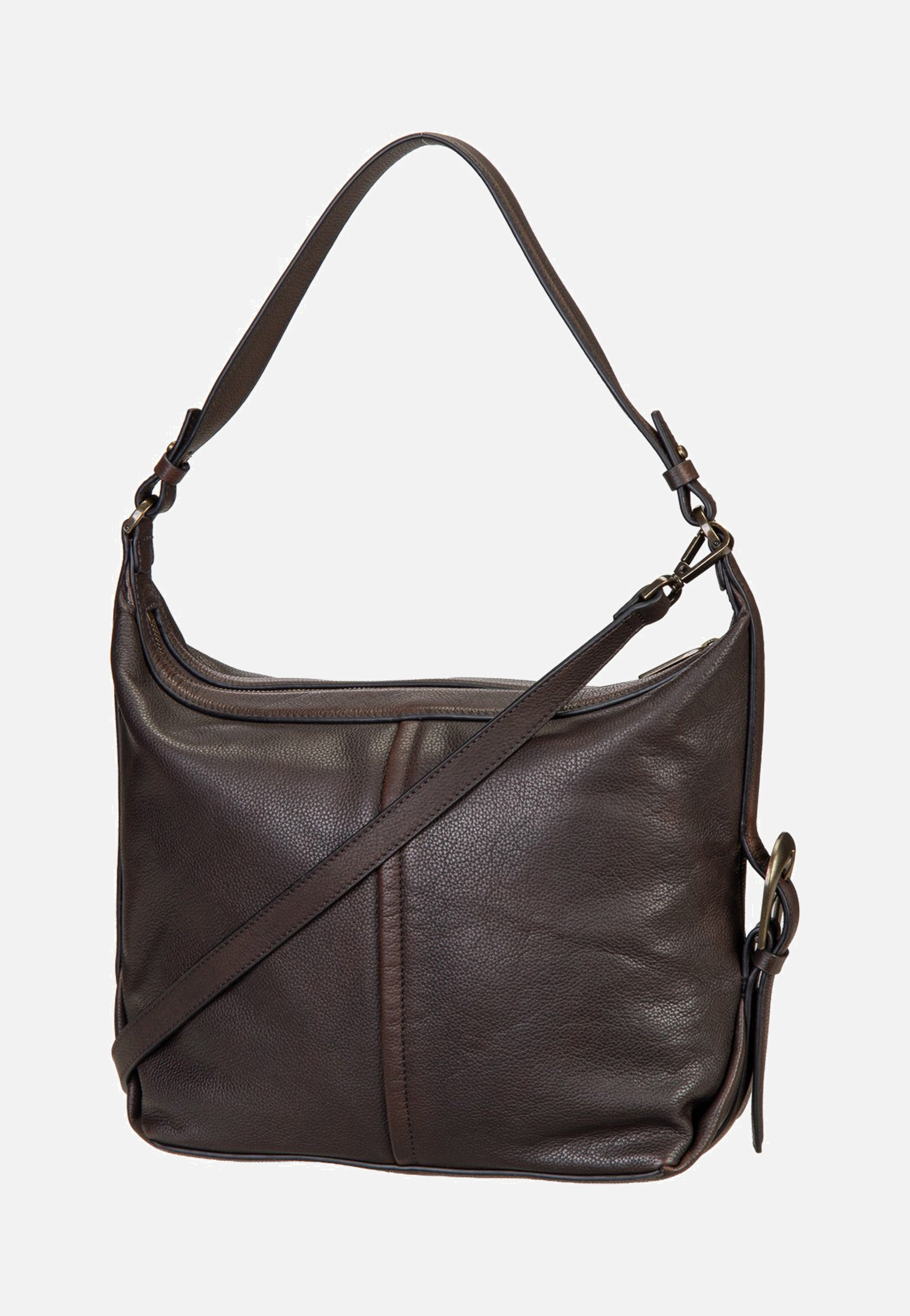Liebeskind Berlin Paris II Hobo M Vintage Pebble Deep Soil Borsa Hobo