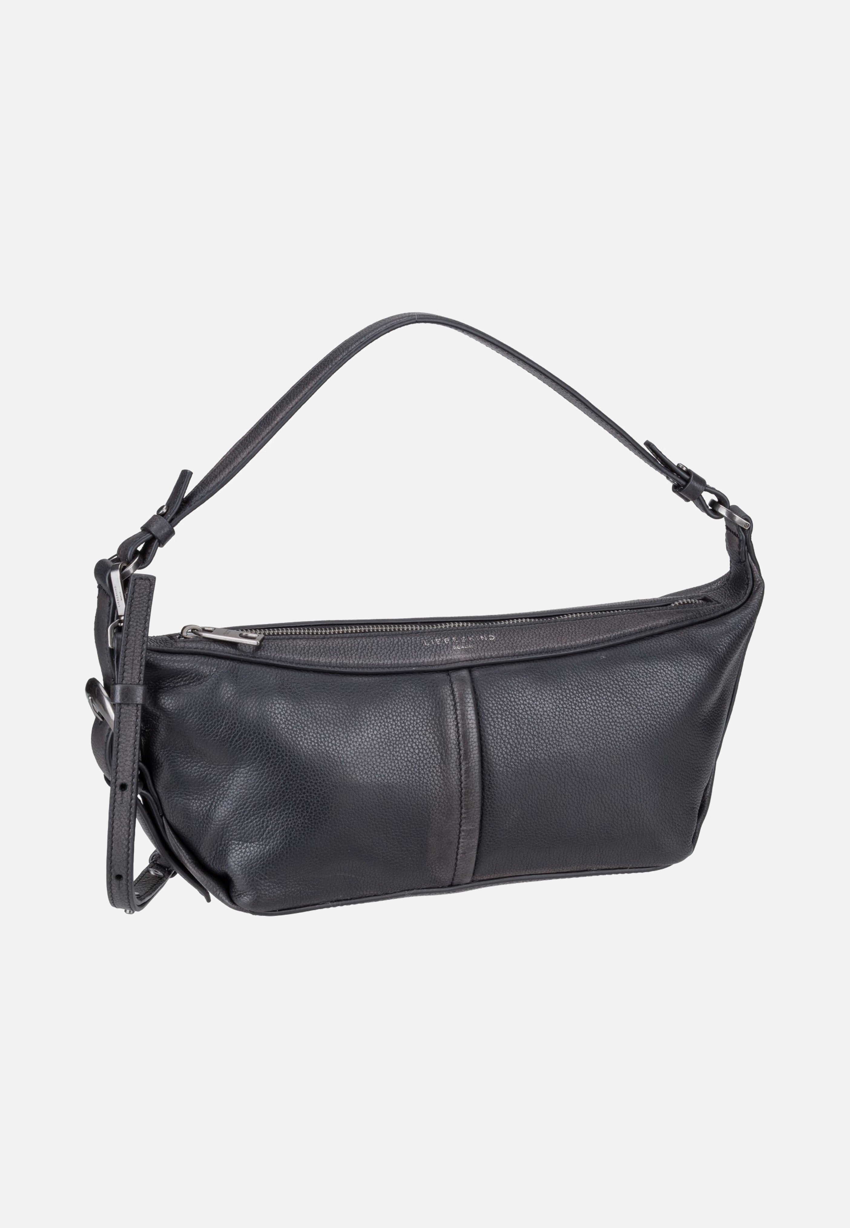Liebeskind Berlin Paris II Hobo S Vintage Pebble Black Sac Hobo