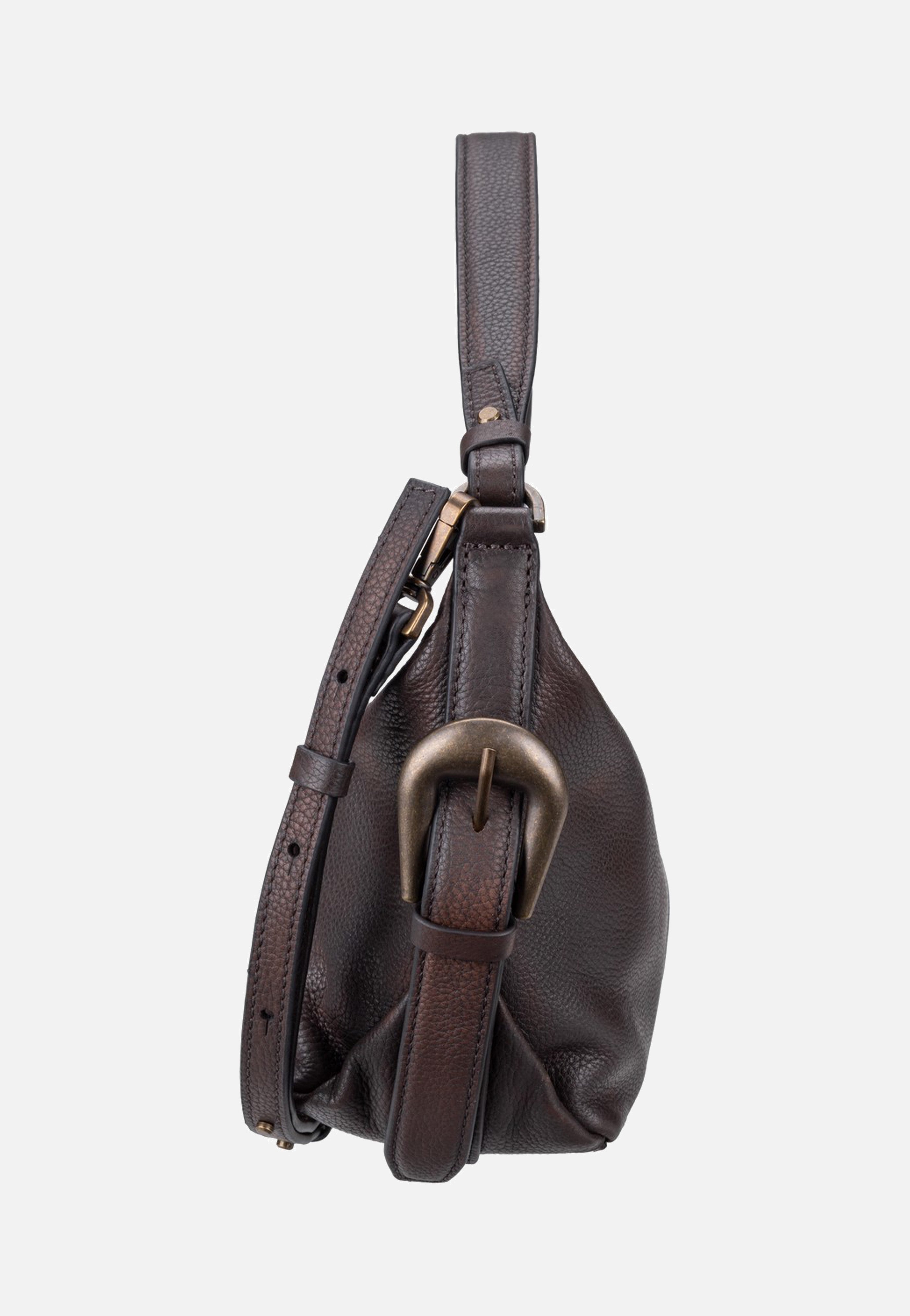 Liebeskind Berlin Paris II Hobo S Vintage Pebble Deep Soil Borsa Hobo
