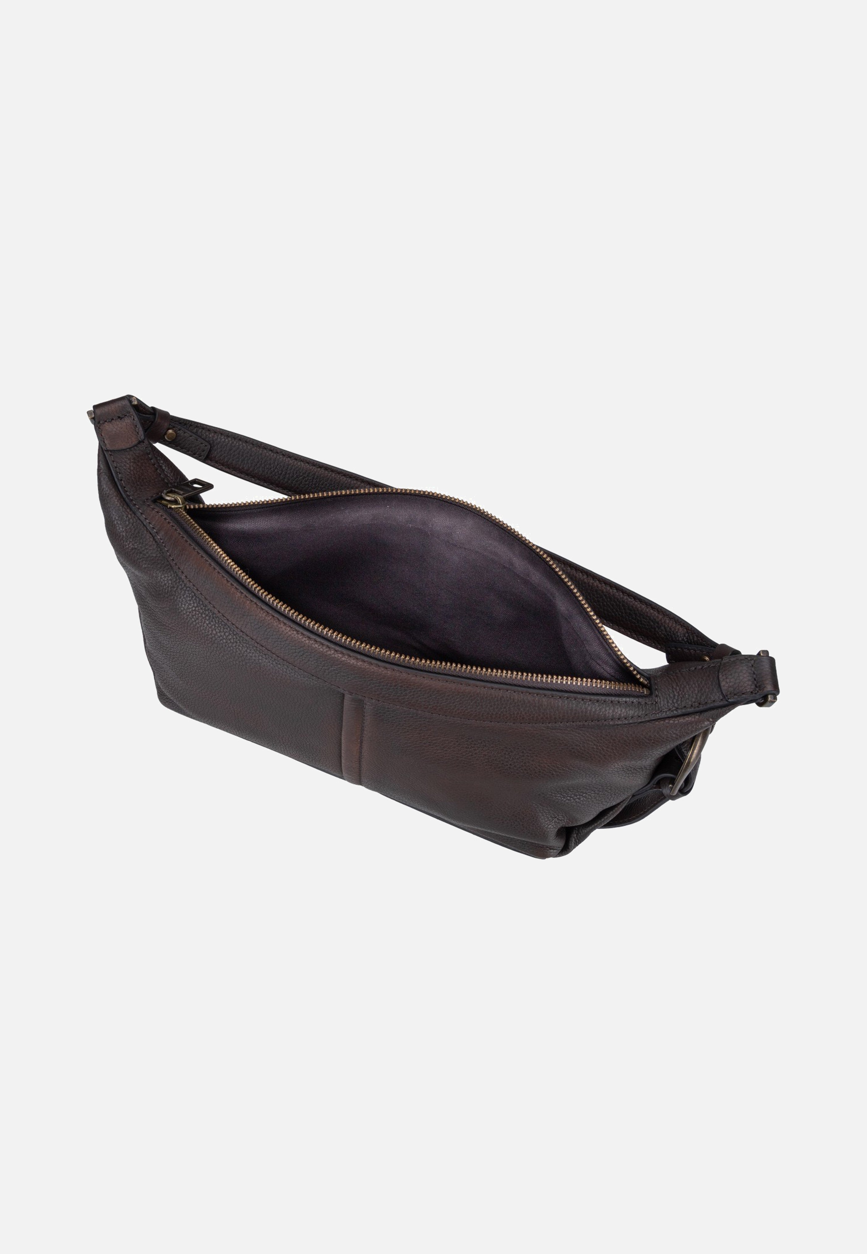 Liebeskind Berlin Paris II Hobo S Vintage Pebble Deep Soil Borsa Hobo