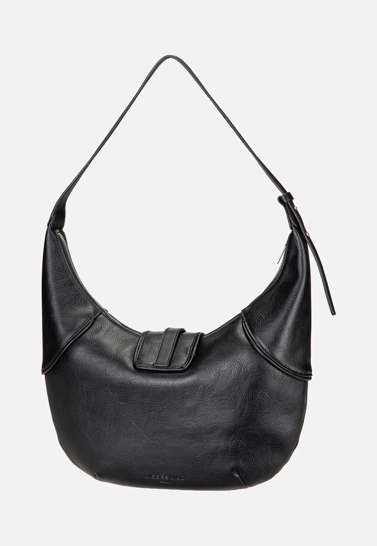 Liebeskind Berlin Ryker Hobo M Cow Natural Black Hobo Bag