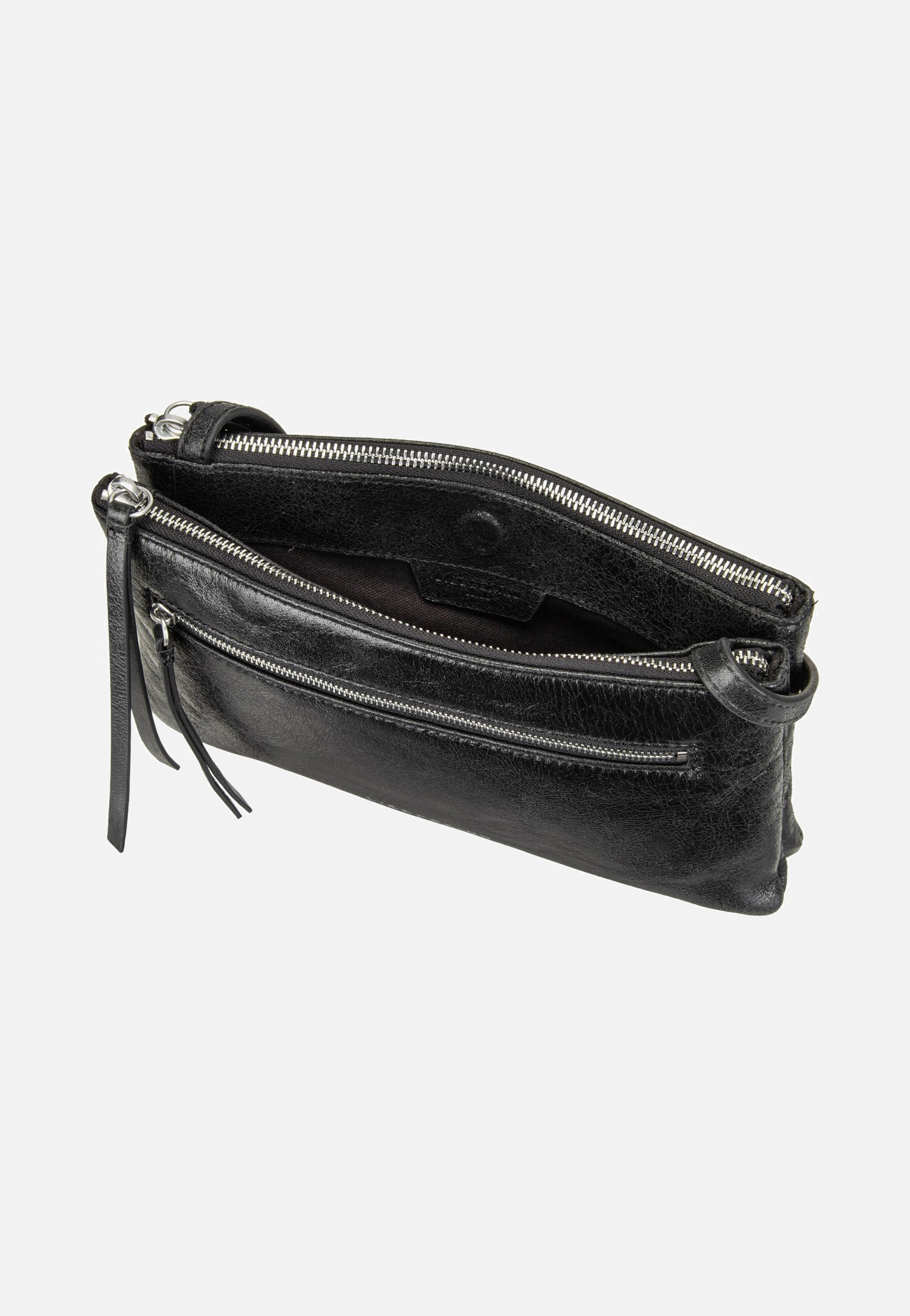 Liebeskind Berlin Zena Crossbody S Double Lamb Crunch Black Crossbody Bag