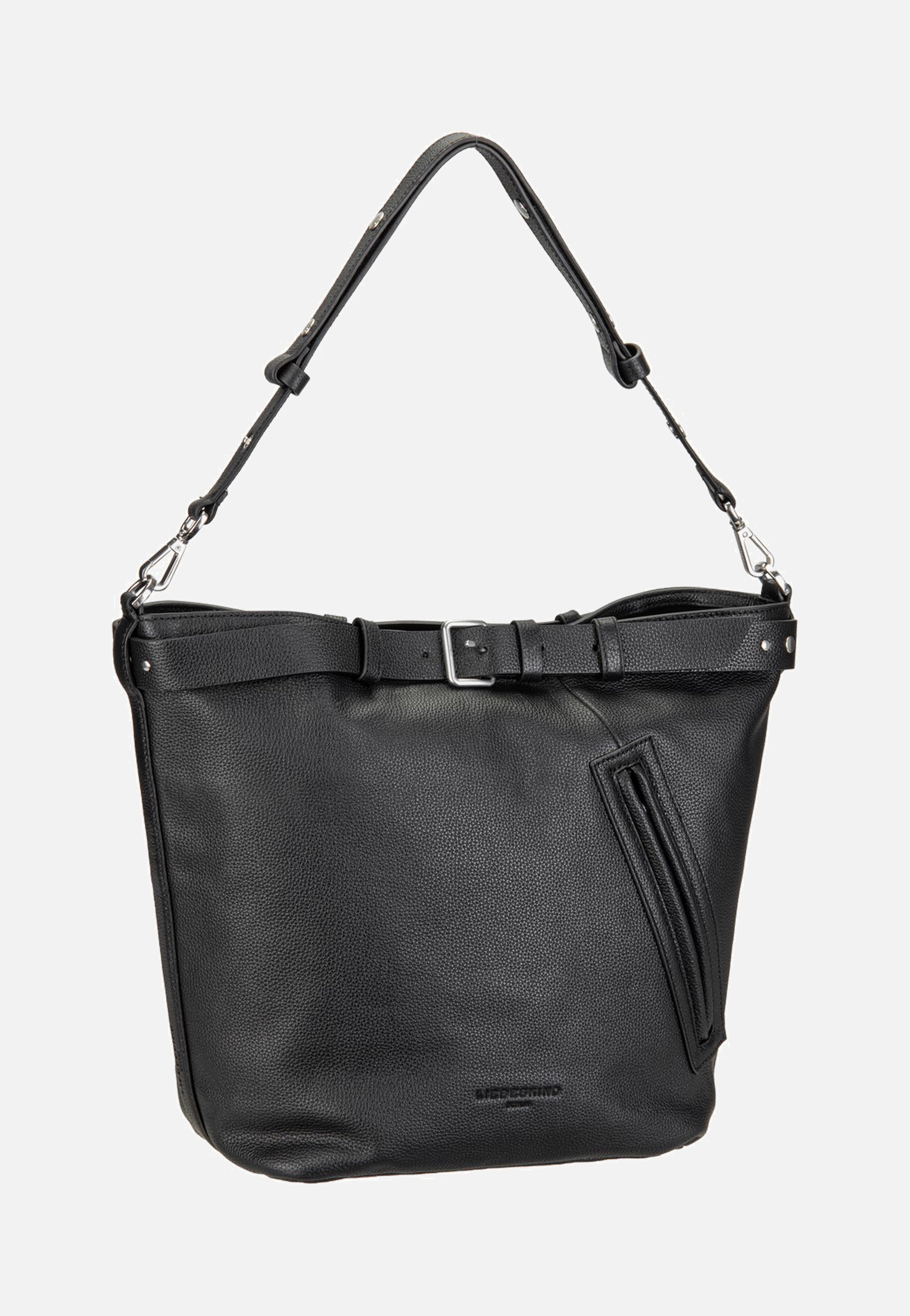 Liebeskind Berlin Zita Hobo L Small Pebble Black Hobo Bag