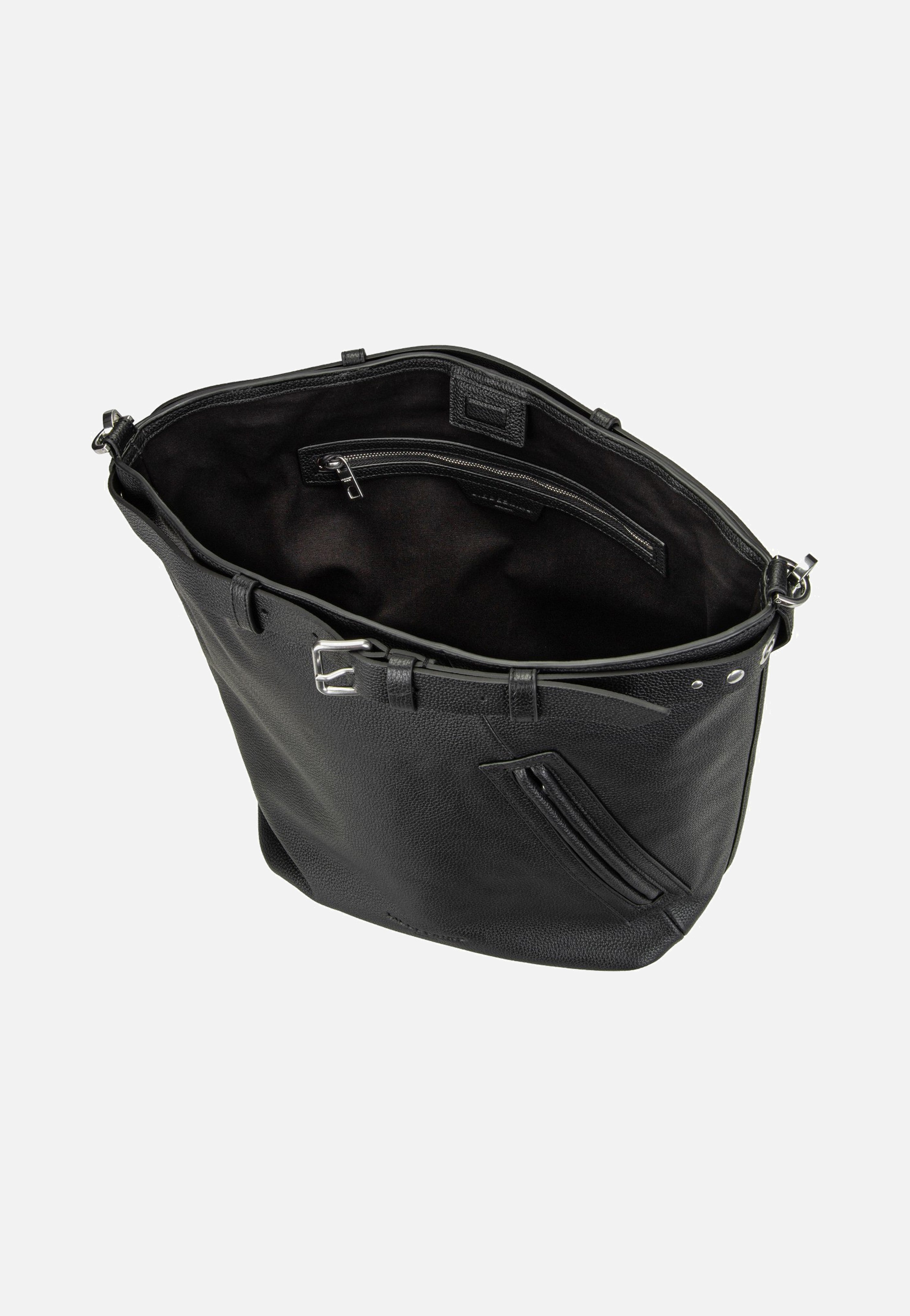 Liebeskind Berlin Zita Hobo L Small Pebble Black Hobo Bag