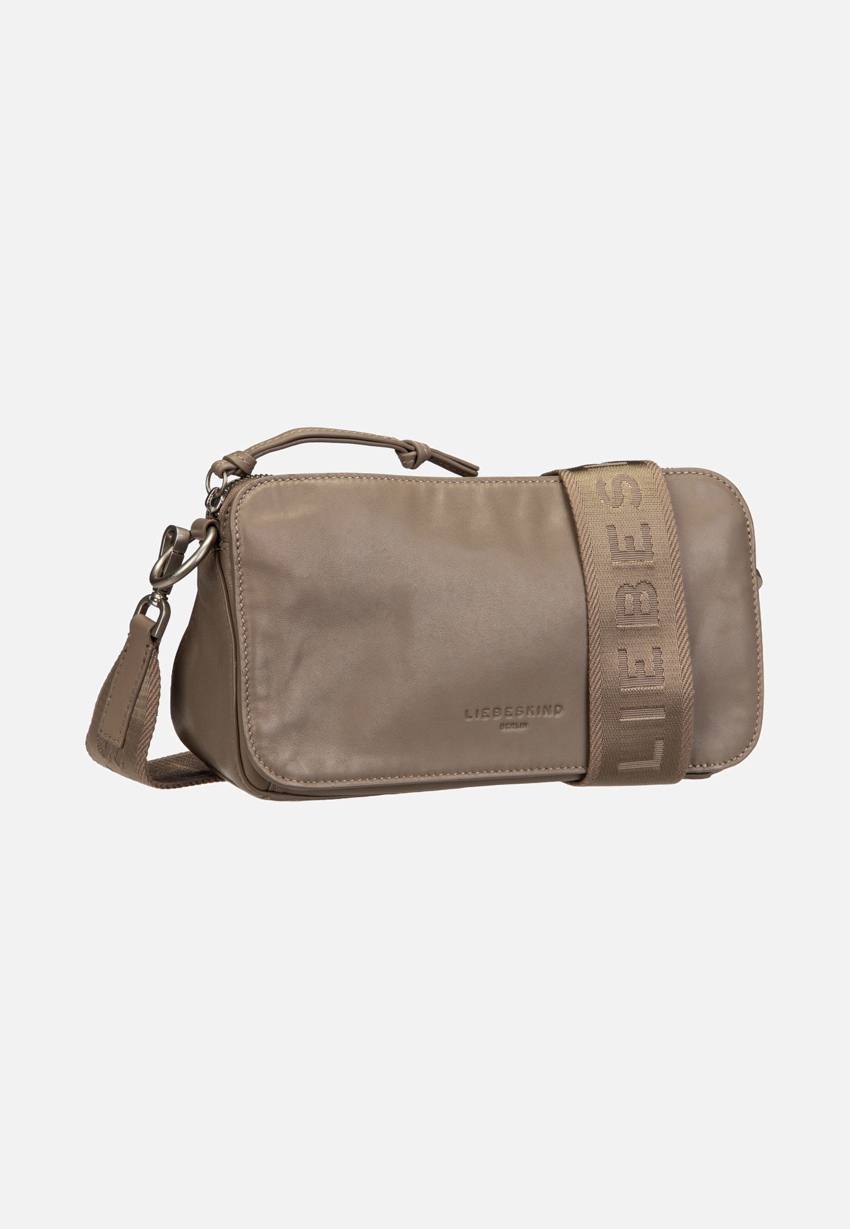 Liebeskind Berlin Basic Clarice M Neutral Grey Crossbody Bag