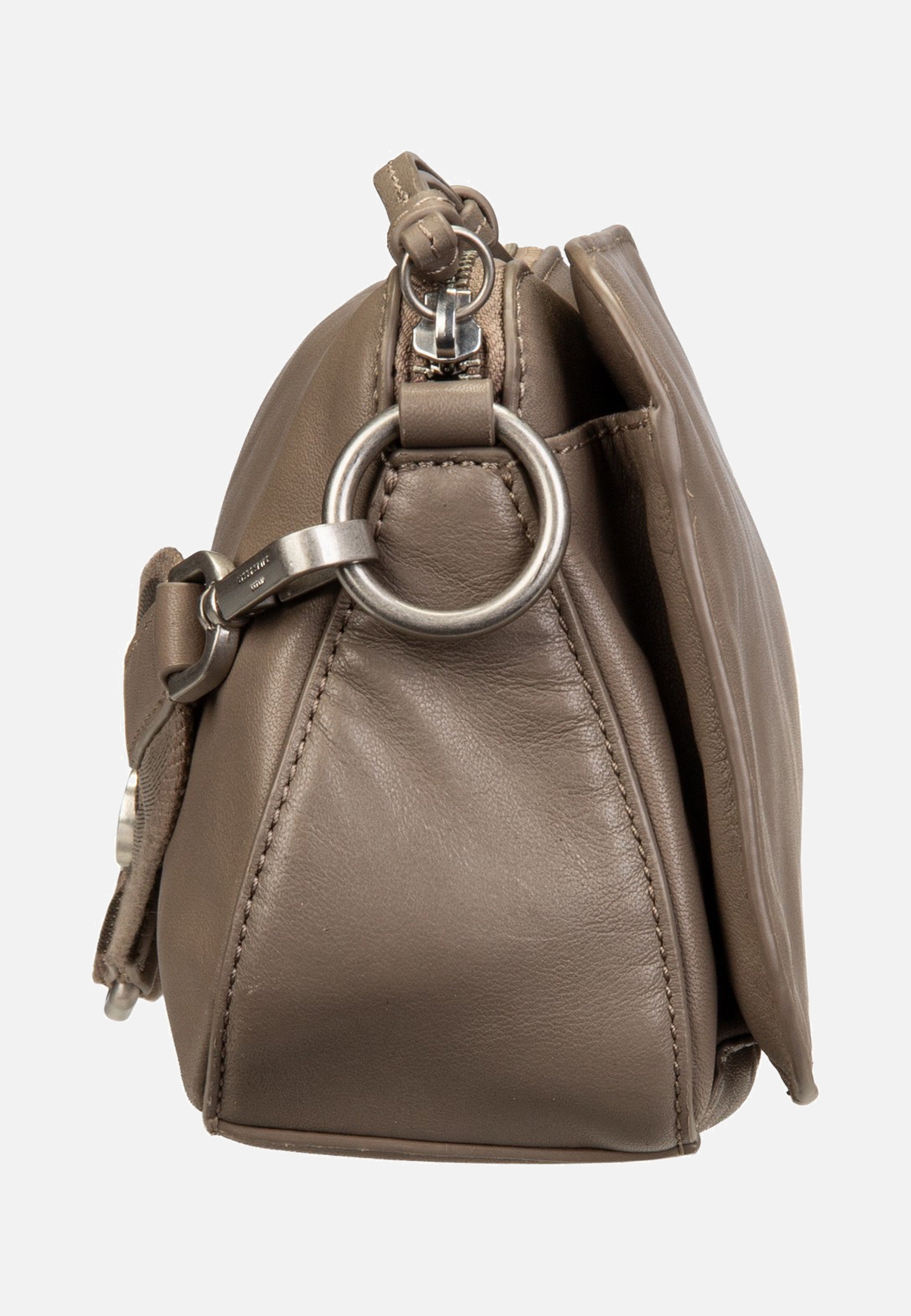 Liebeskind Berlin Basic Clarice M Neutral Grey Crossbody Bag
