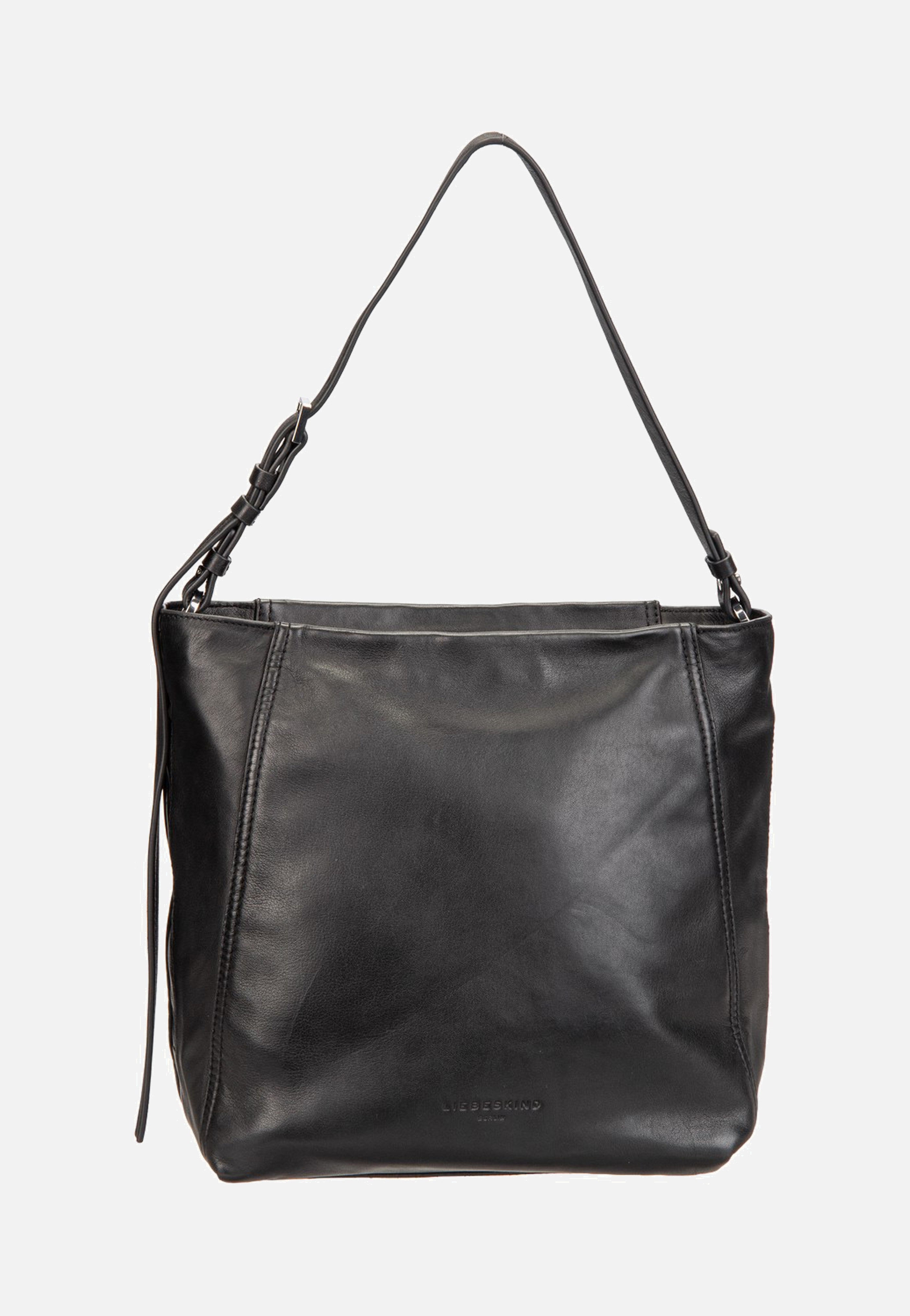 Liebeskind Berlin - Chudy Hobo M Sheep Natural Black - Hobo Bag | Women-Image