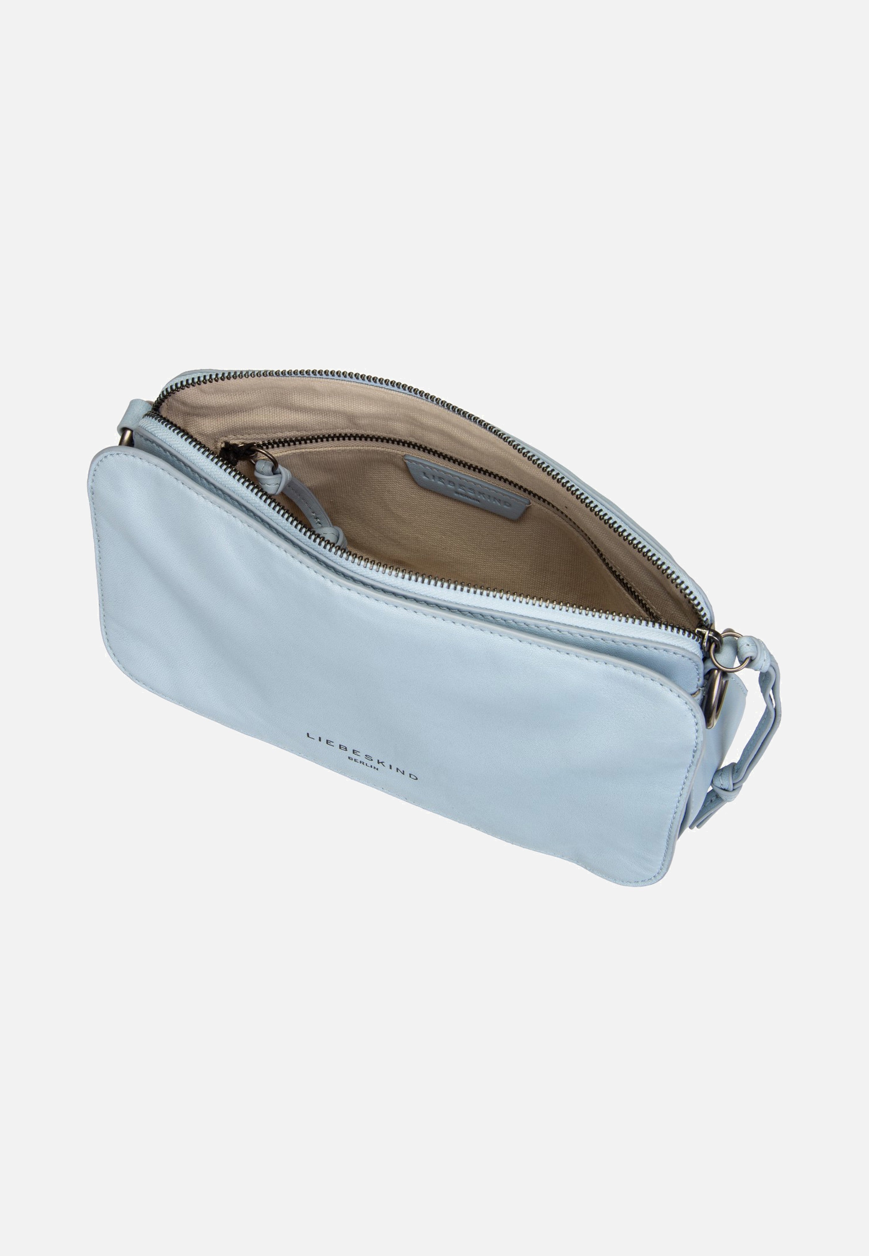 Liebeskind Berlin Clarice Crossbody M Sheep Natural Blue Denim Crossbody Bag