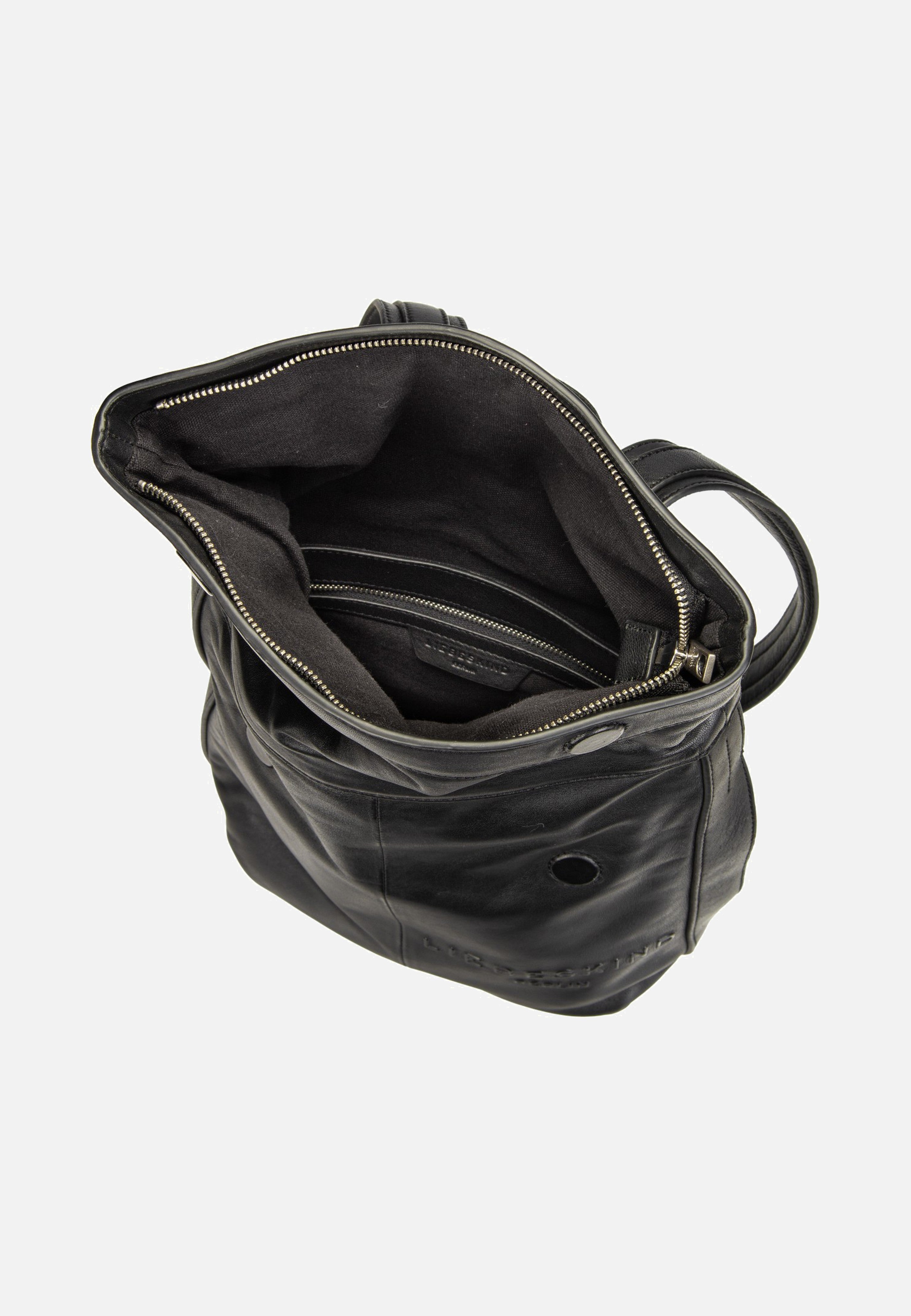 Liebeskind Berlin Elvira M Sheep Natural Black Backpack