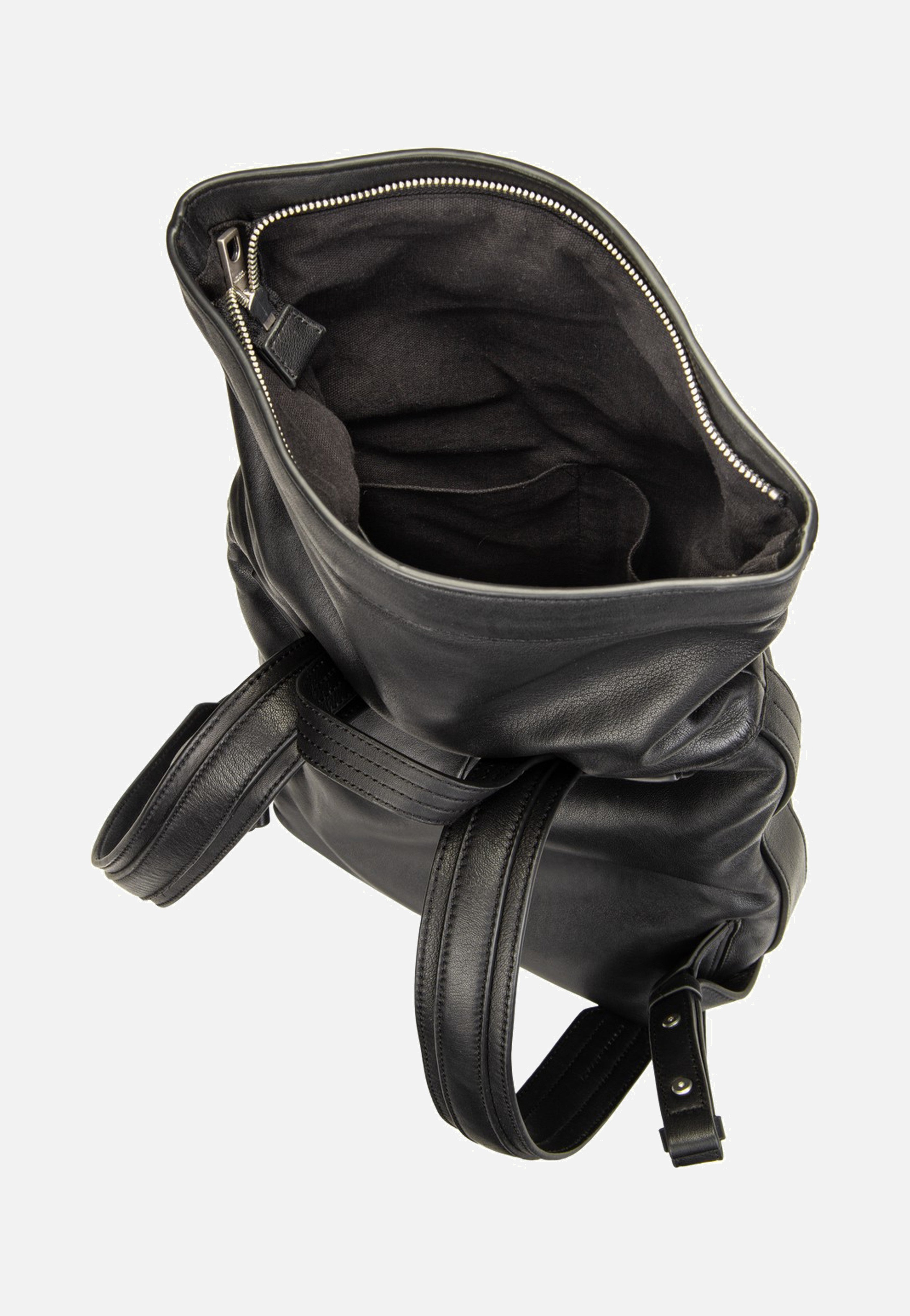 Liebeskind Berlin Elvira M Sheep Natural Black Backpack
