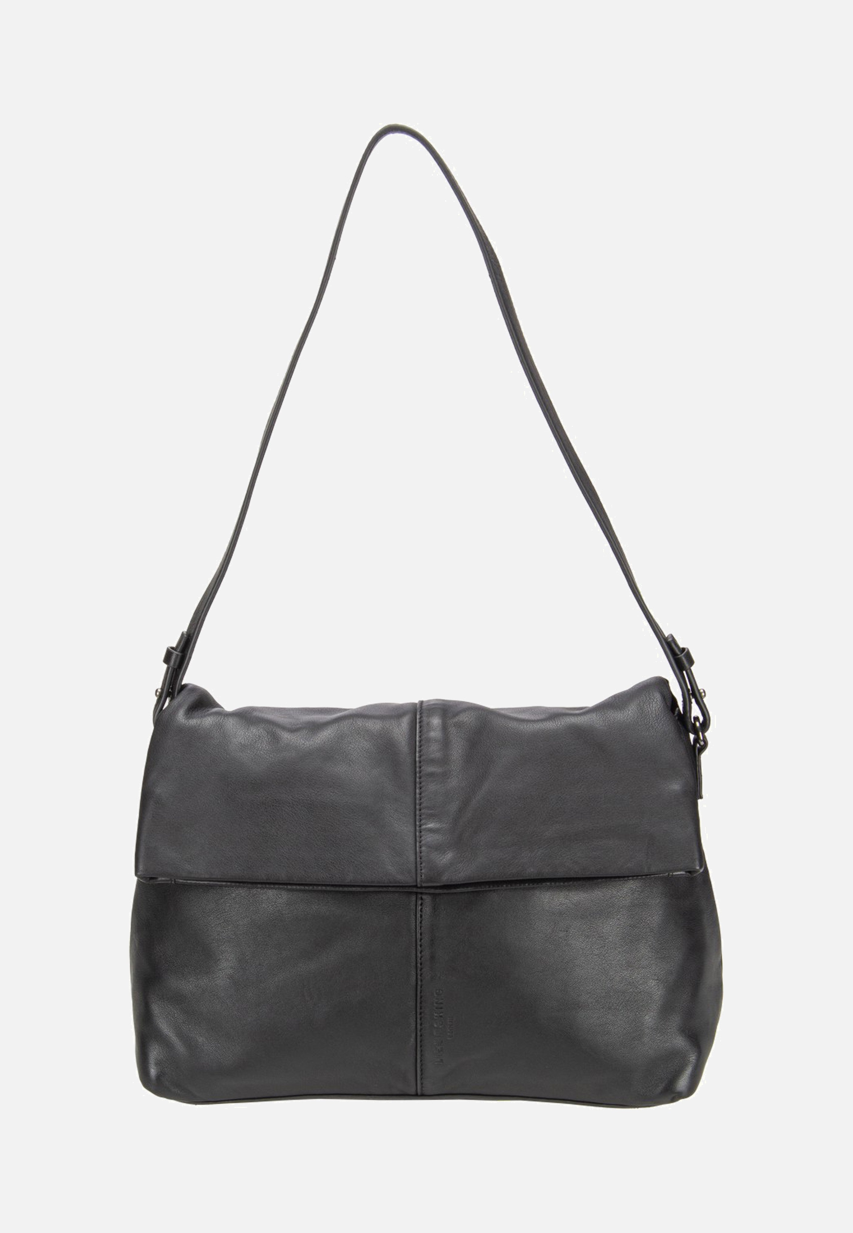 Liebeskind Berlin Fiona Hobo M Sheep Natural Black Hobo Bag