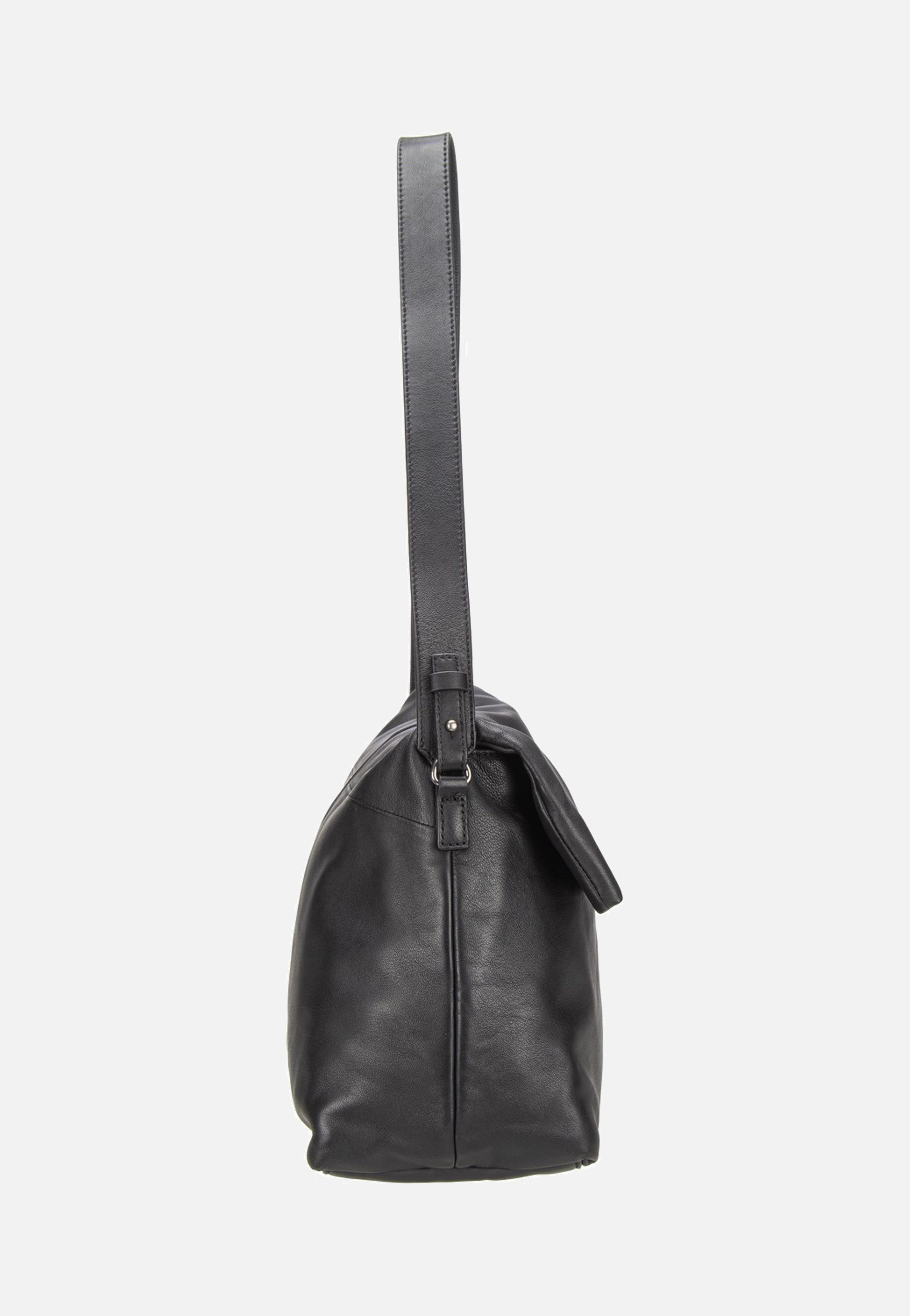 Liebeskind Berlin - Fiona Hobo M Sheep Natural Black - Hobo Bag | Women-Image