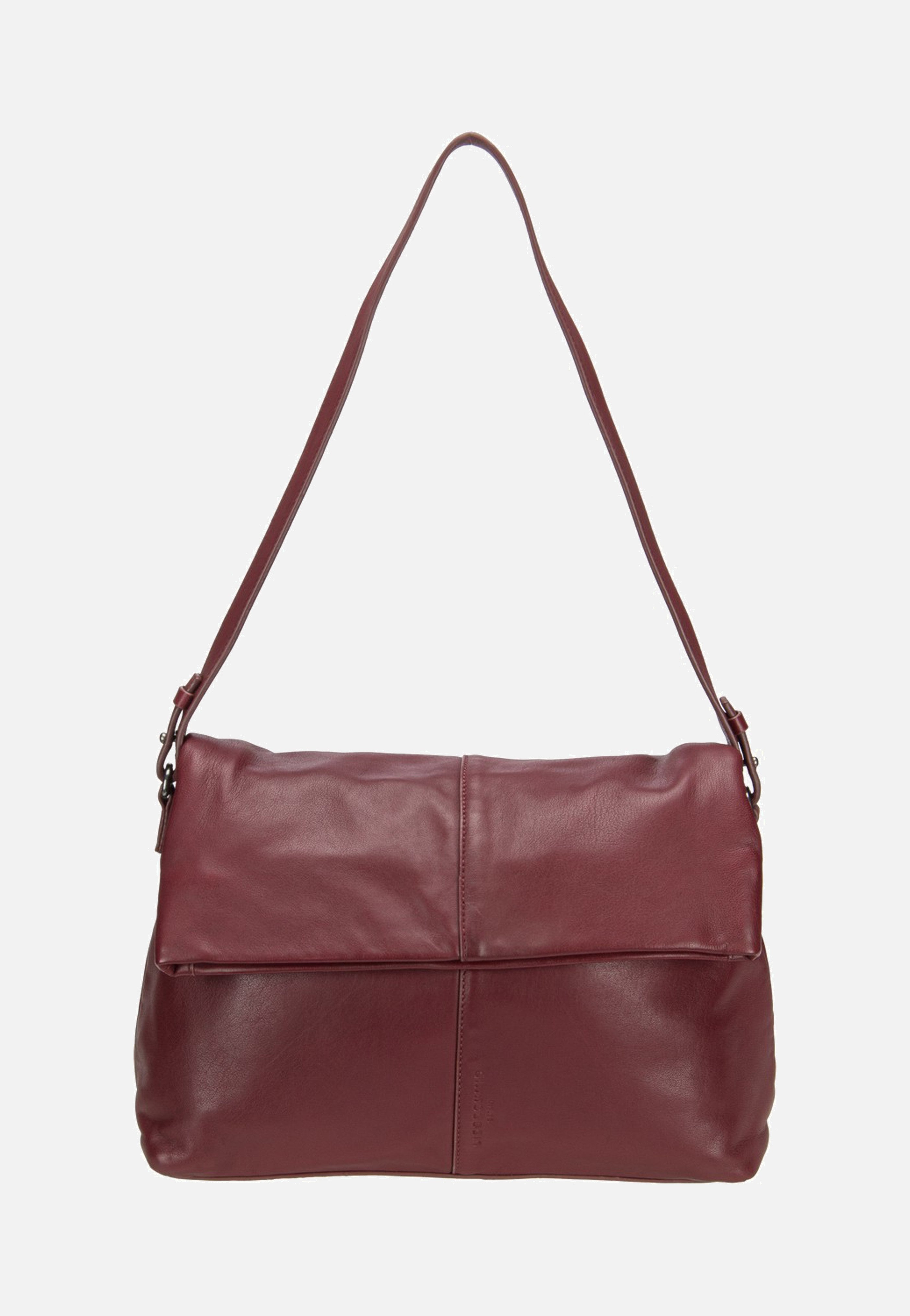 Liebeskind Berlin Fiona Hobo M Sheep Natural Pomegranate Hobo Bag