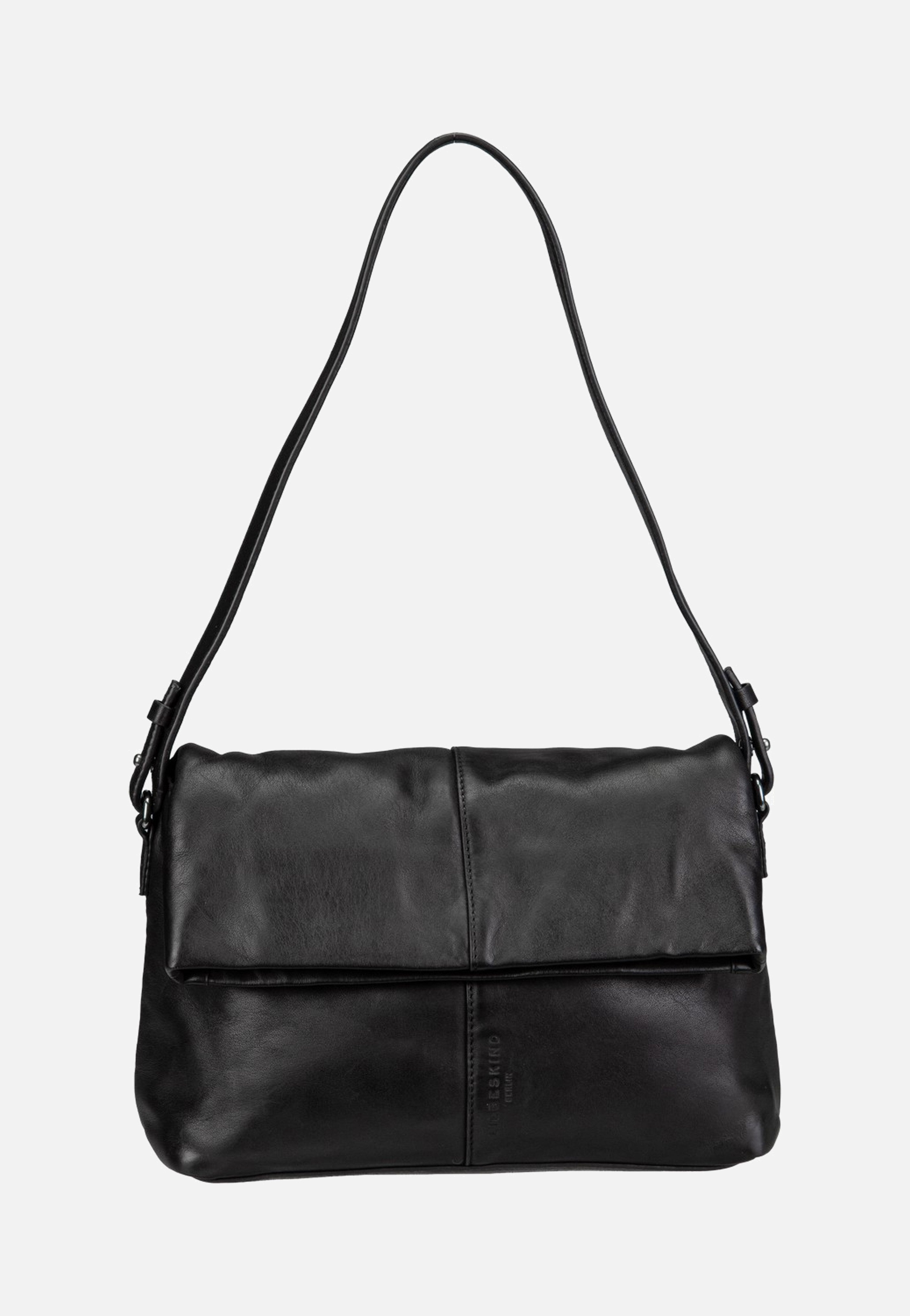 Liebeskind Berlin Fiona Hobo Sheep Natural Black Hobo Bag