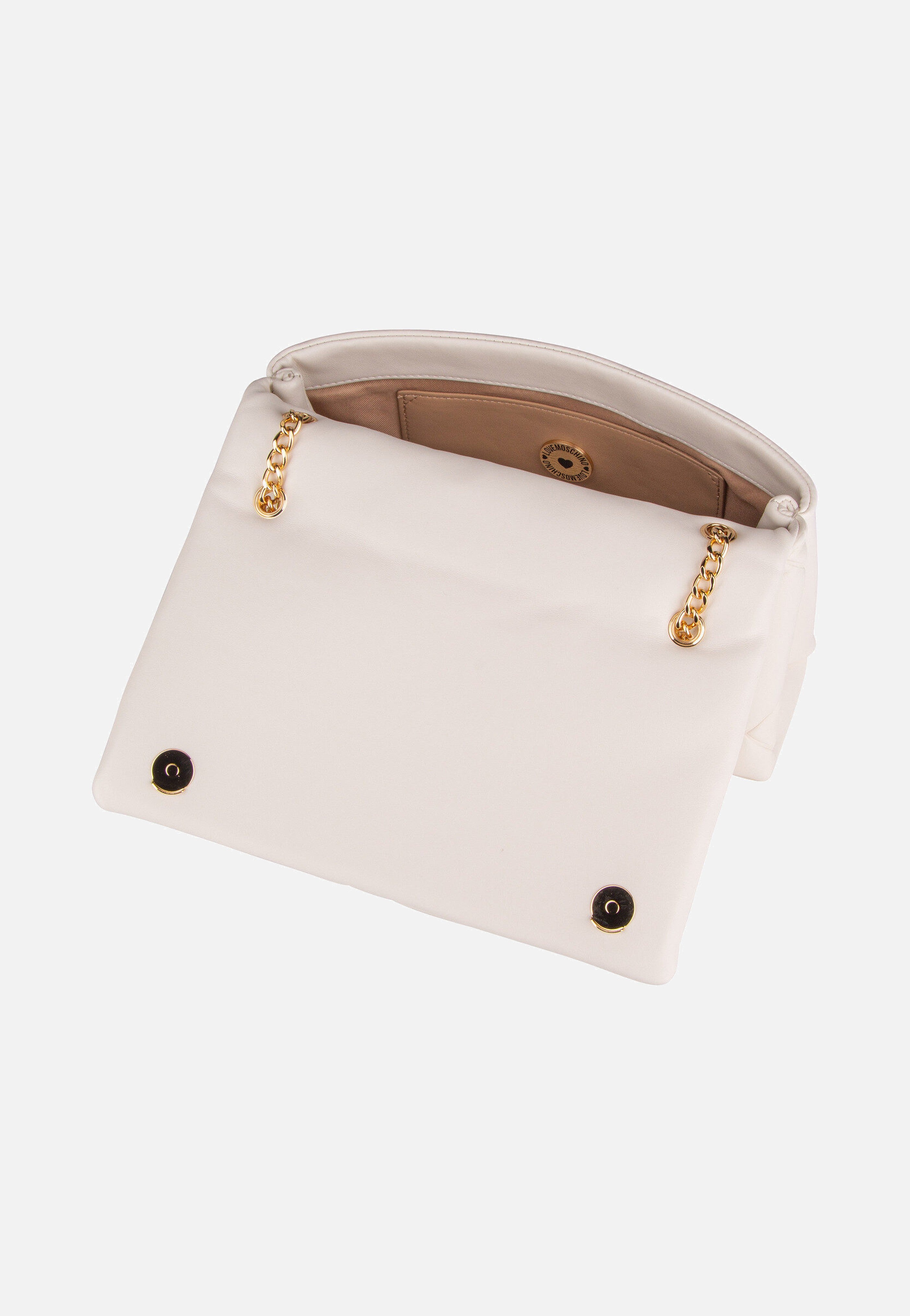 Love Moschino - Embossed Q 4041 Ivory - Shoulder Bag | Women-Image