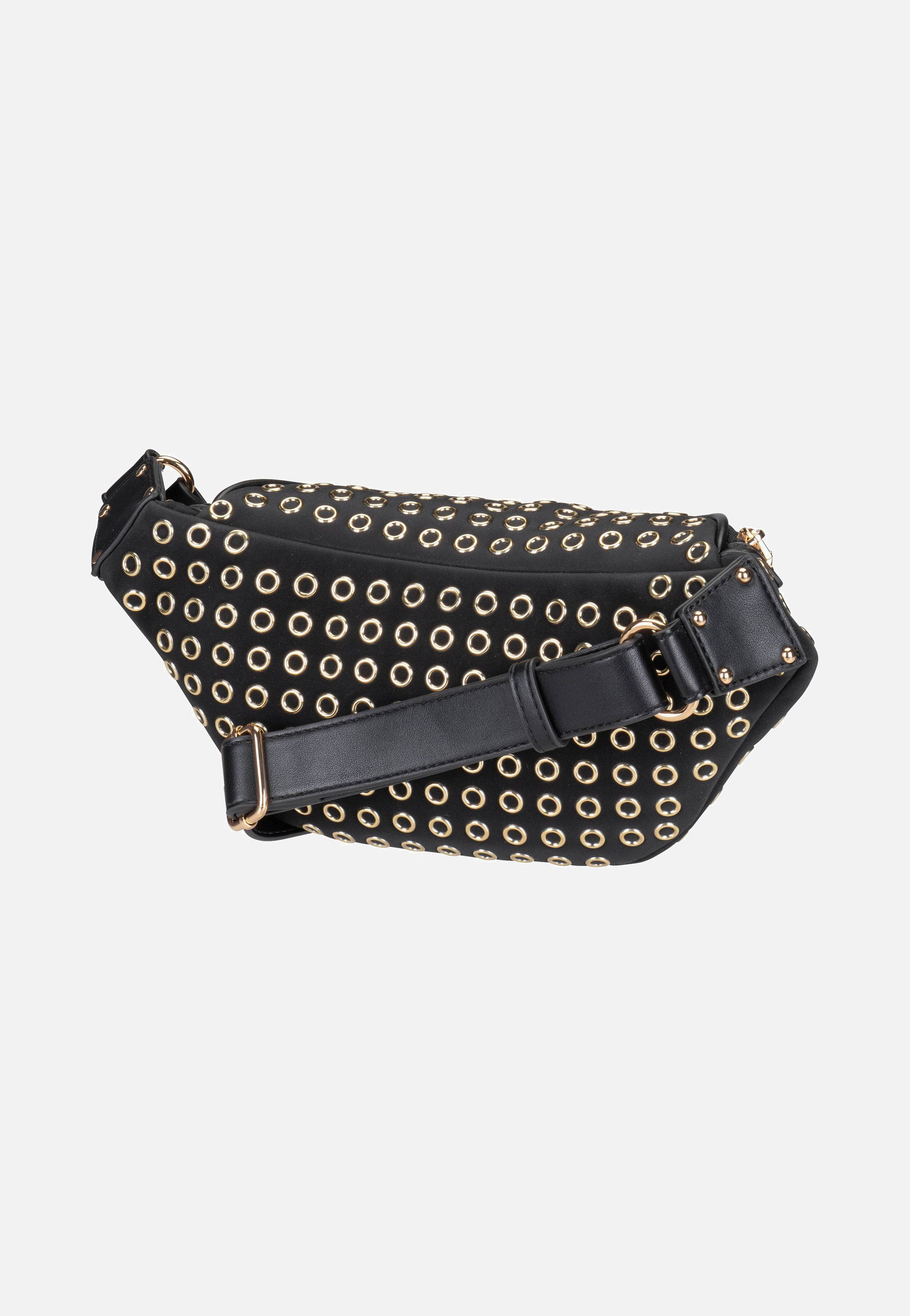 Love Moschino - Glam Up Fanny Pack 4060 Nero Galvanica Oro - Sling Bag | Women-Image