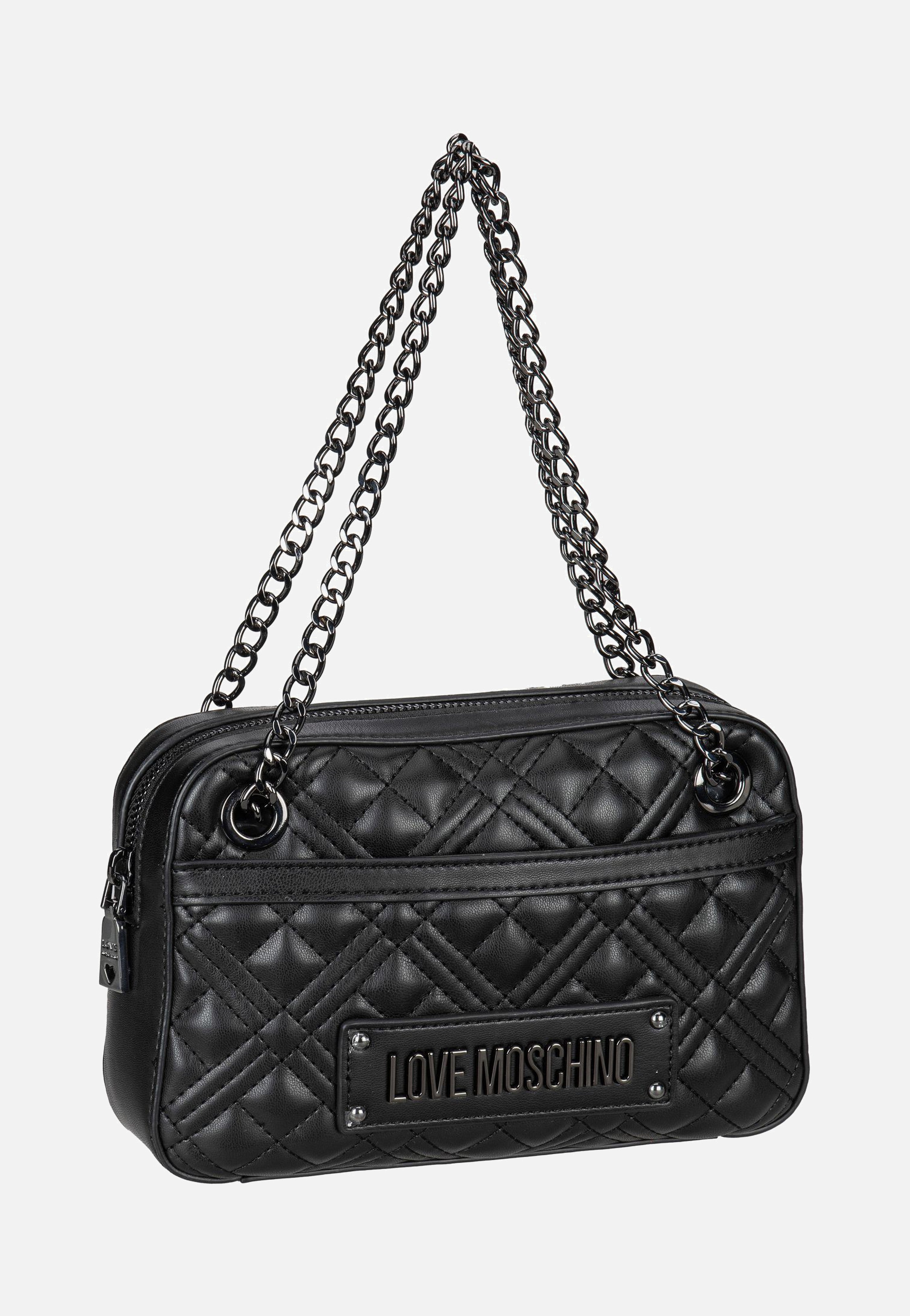 Love Moschino - Quilted Bag 4237 Black - Handle Bag | Women-Image