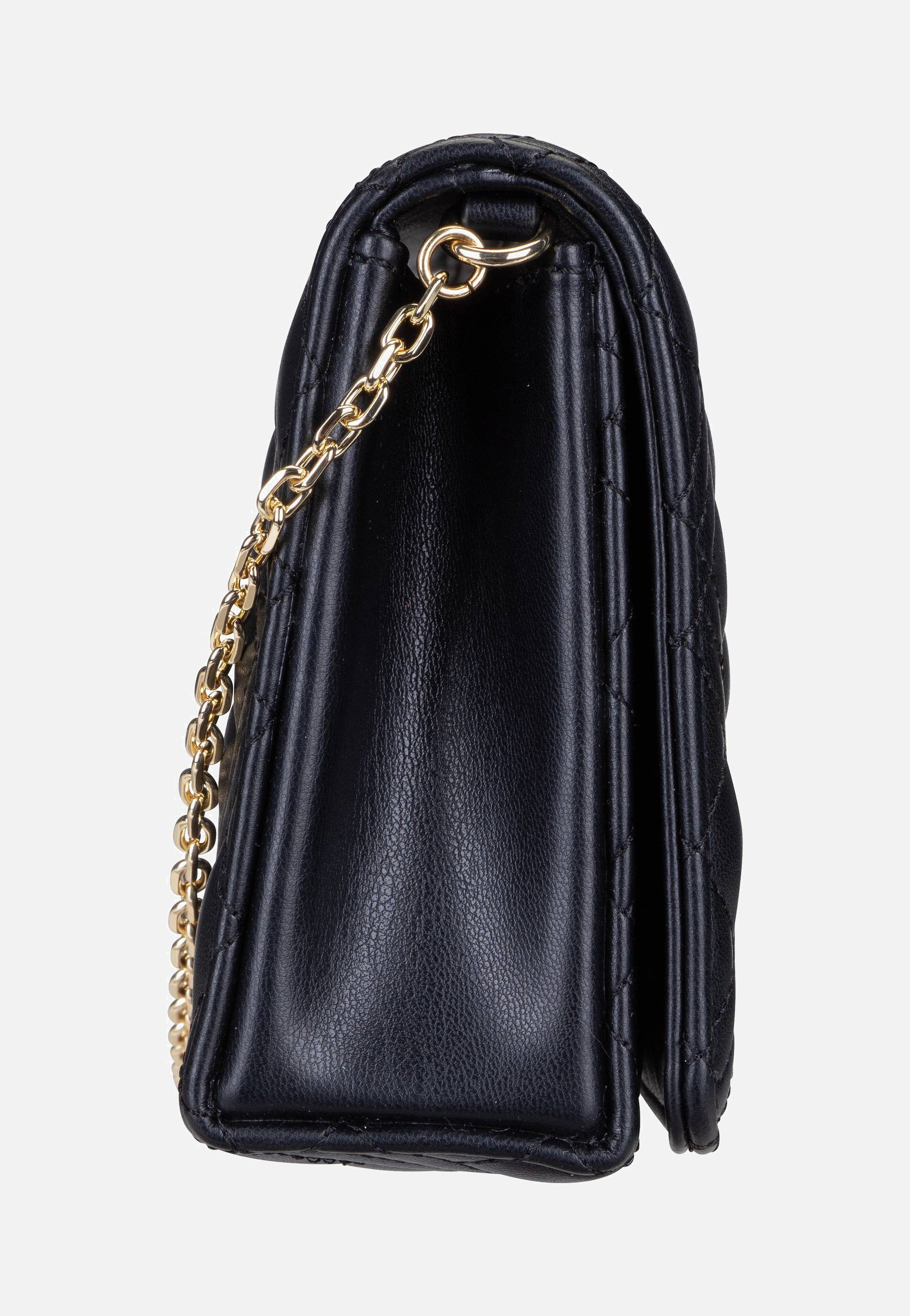 Love Moschino Smart Daily Bag 4097 Black Galvanica Oro Crossbody Bag
