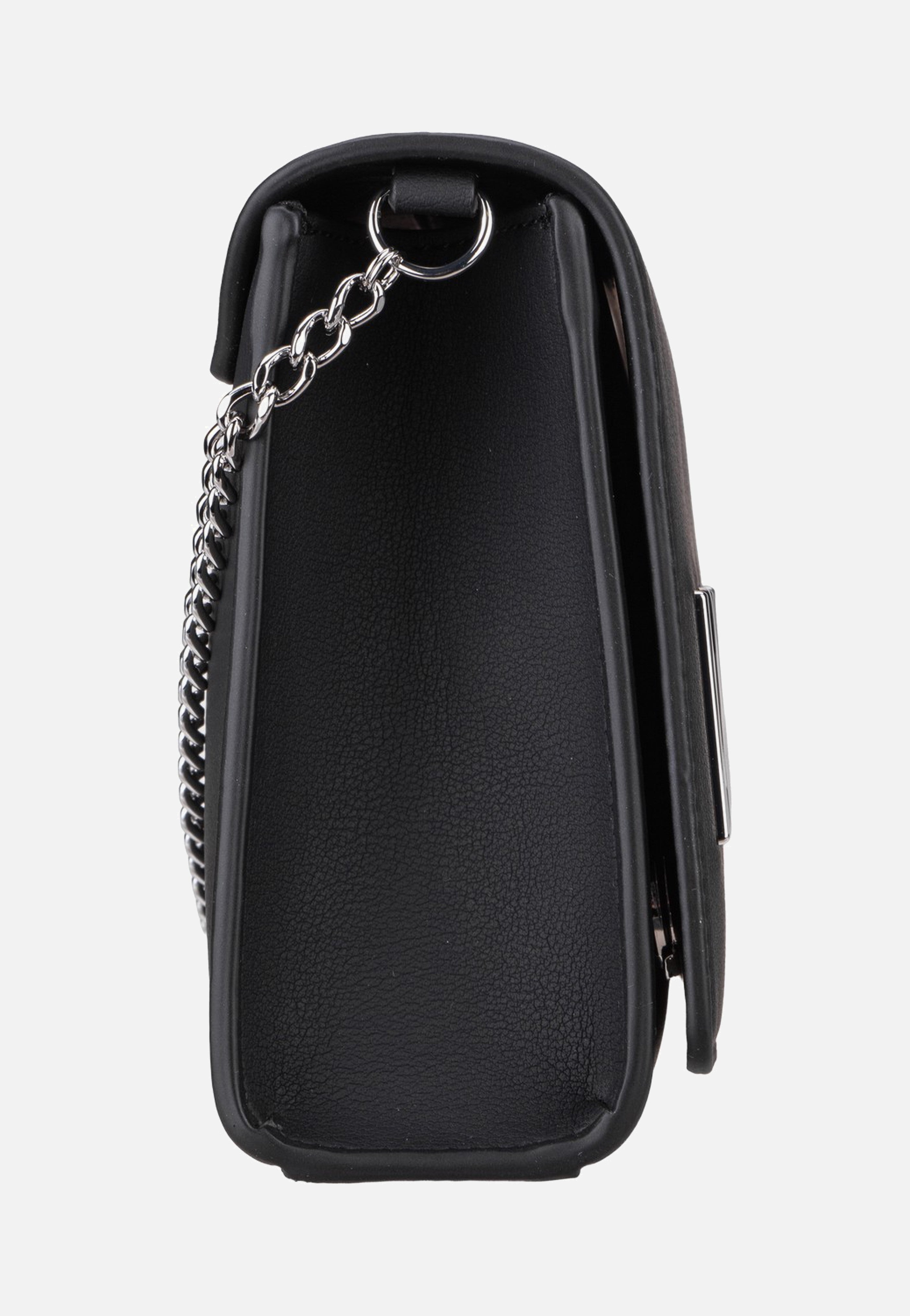 Love Moschino Bold Love 4103 Black/Silver Evening Bag