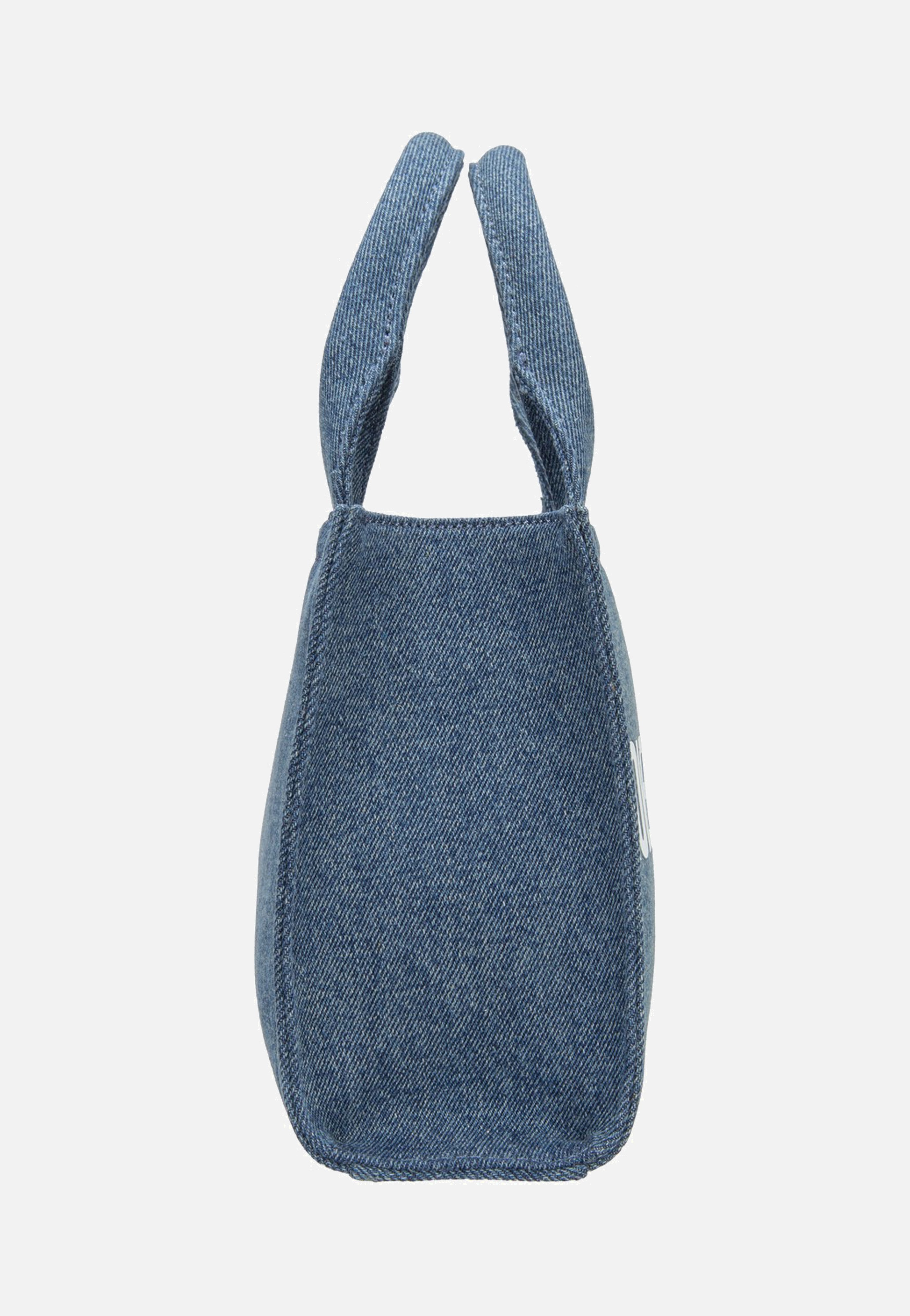 Love Moschino Denim Signature Love 4055 Denim Tote Bag