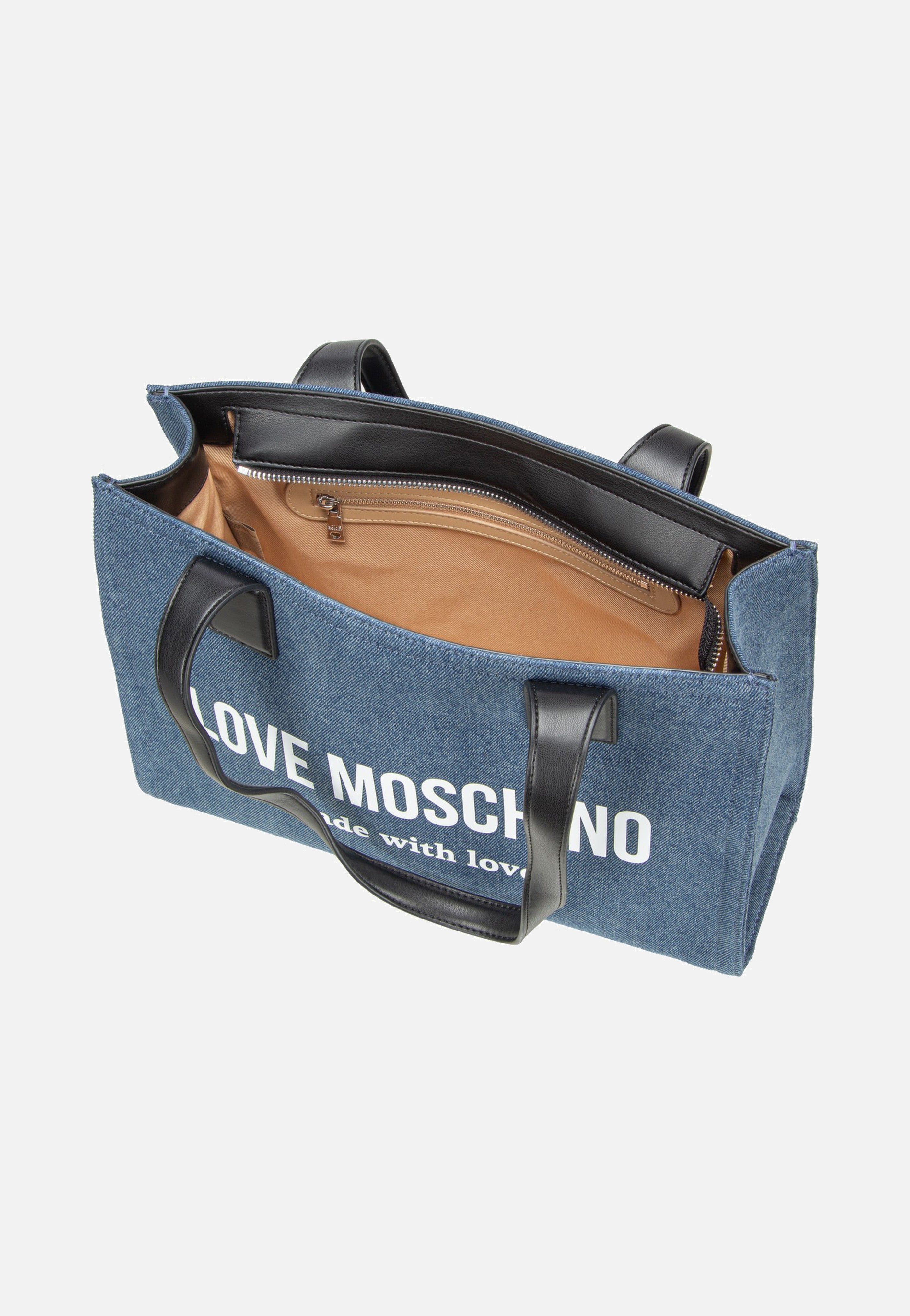 Love Moschino Denim Signature Love 4056 Denim Shopper