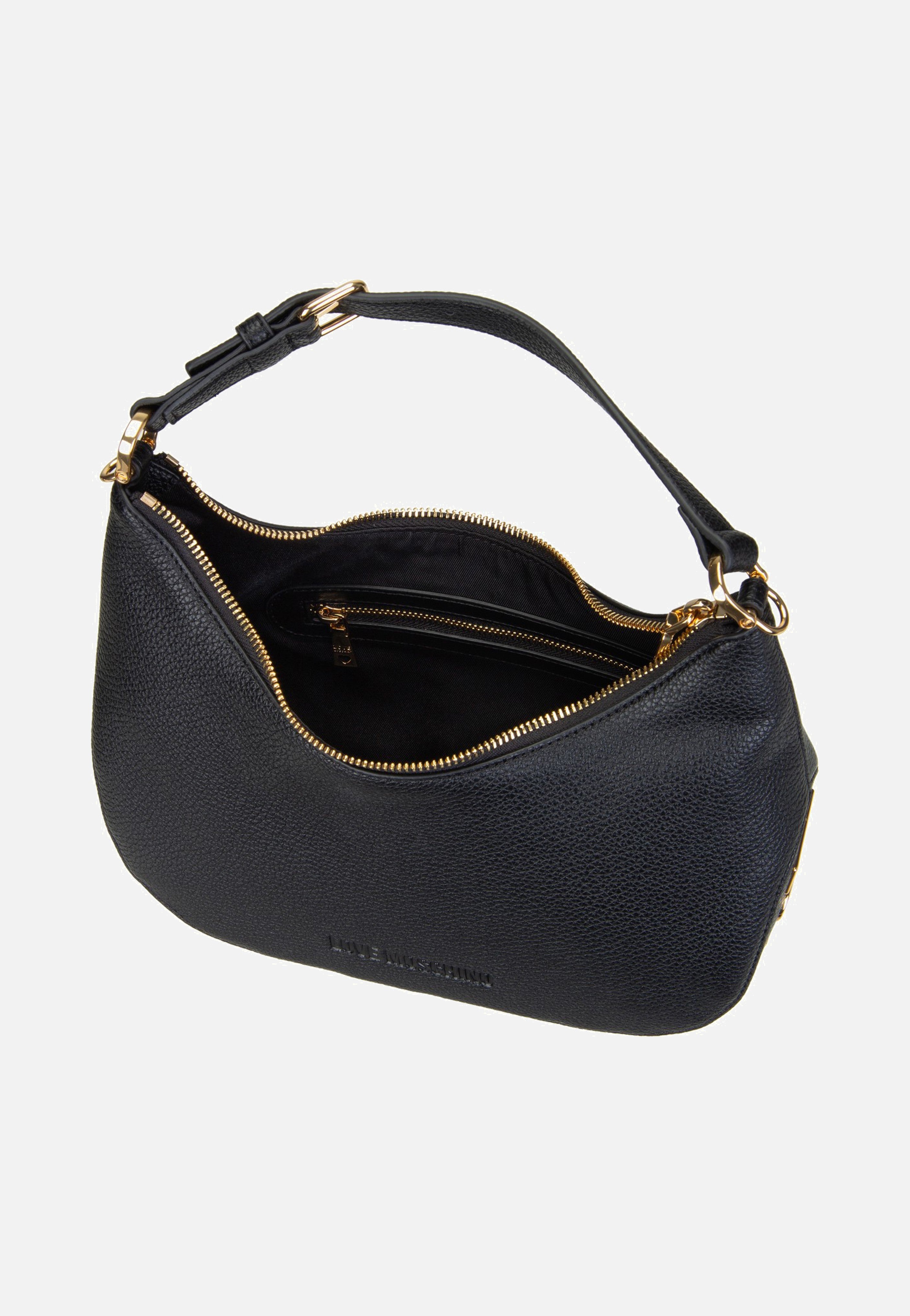 Love Moschino Giant 4018 Black Shoulder Bag