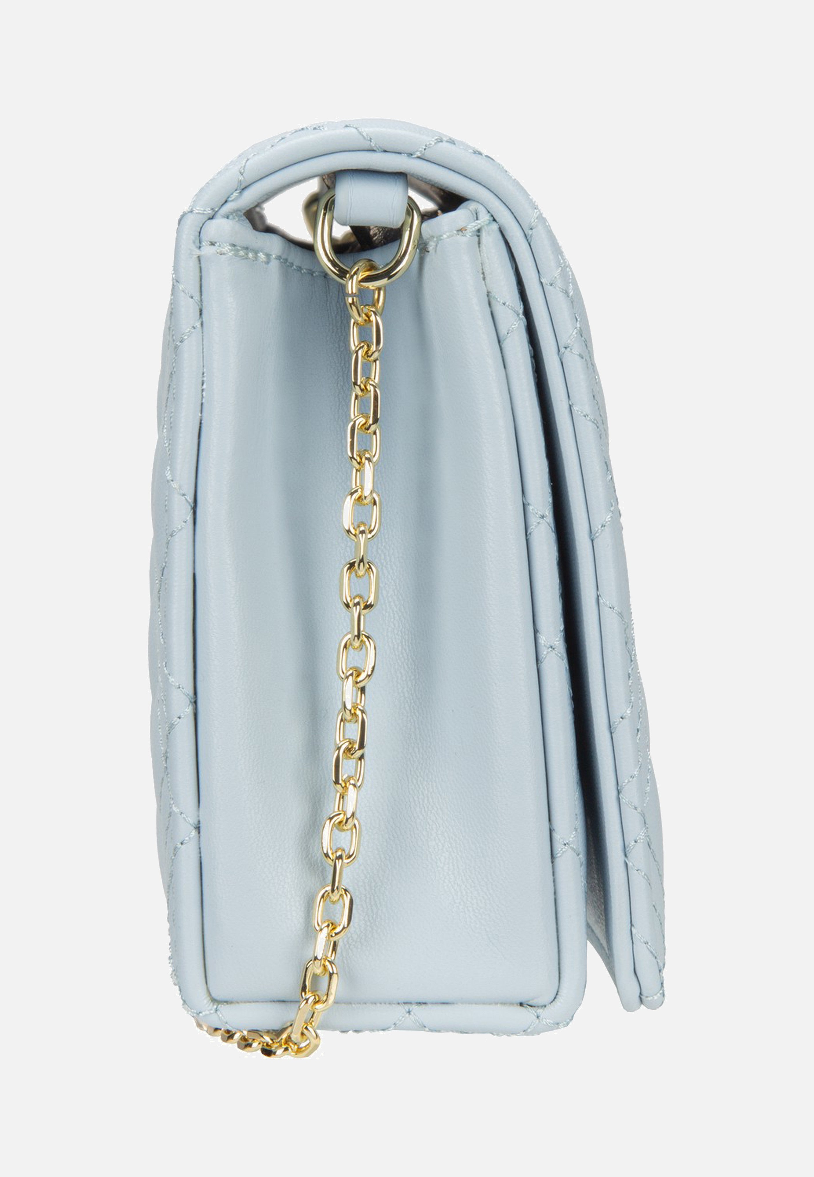 Love Moschino Quilted Bag 4079 Sky Blue Evening Bag