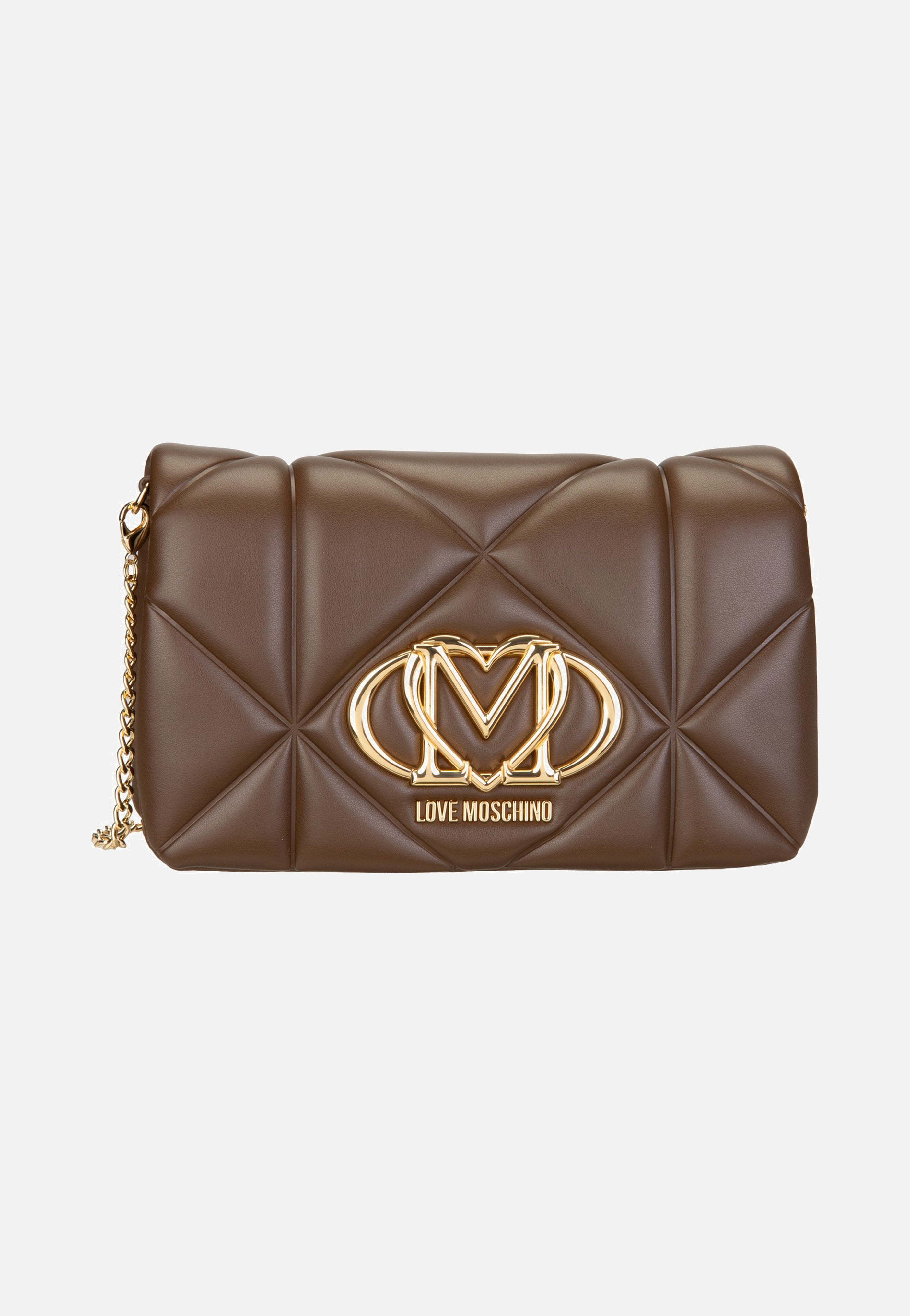 Love Moschino Smart Daily Bag 4043 Brown Evening Bag