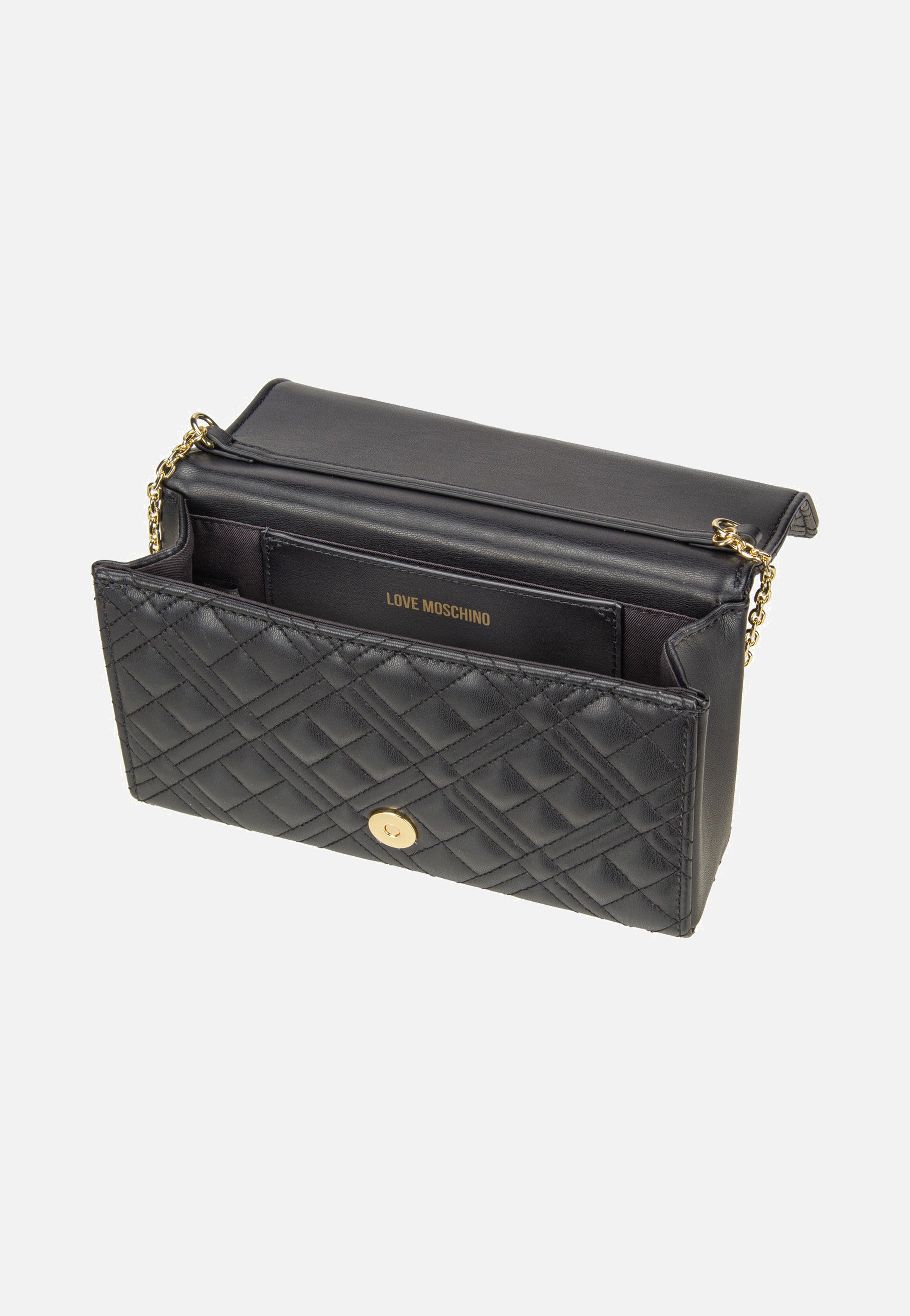 Love Moschino - Quilted Bag 4079 Black - Evening Bag | Women-Image