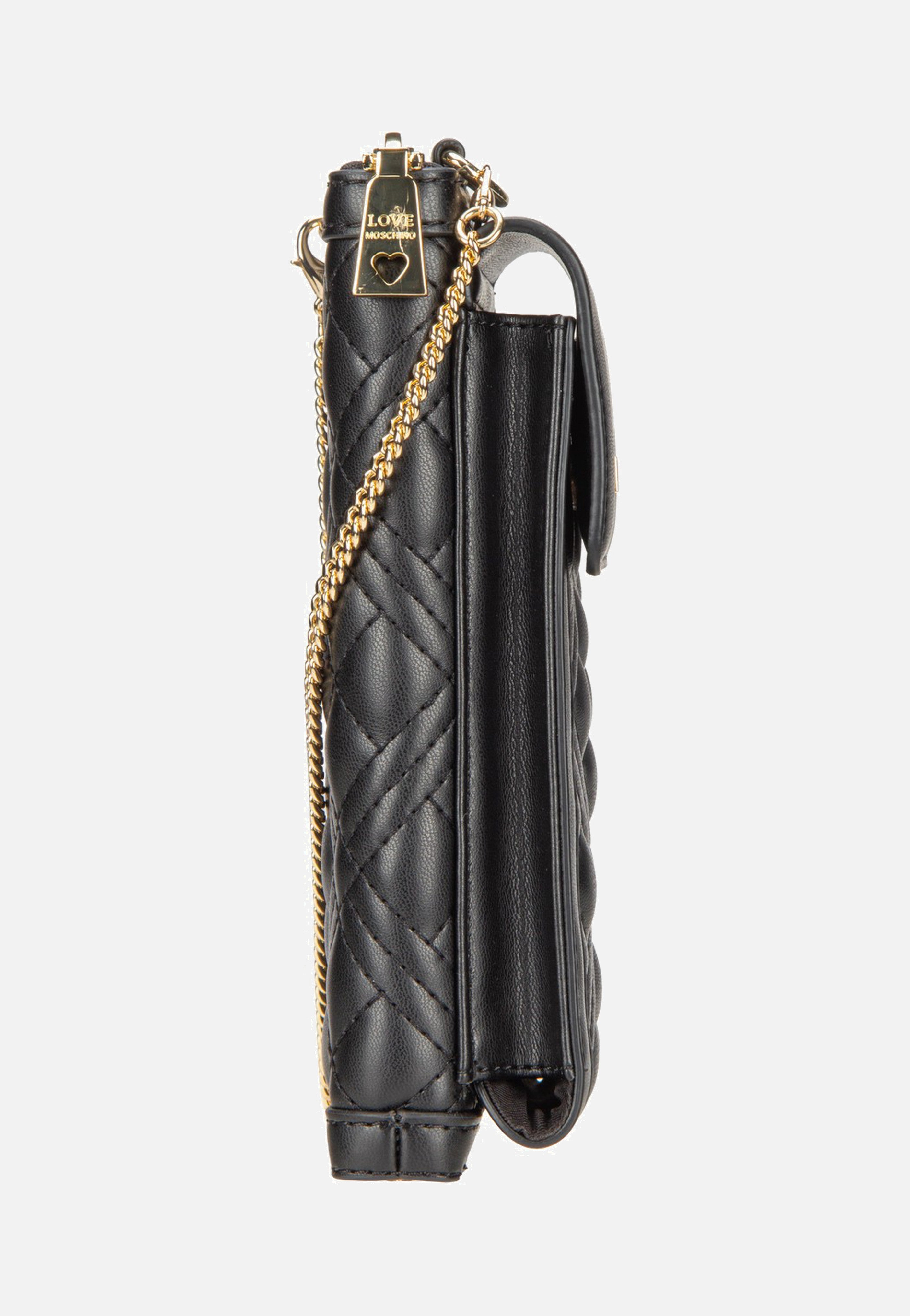 Love Moschino - Quilted PU 261JPLA0 Black - Evening Bag | Women-Image