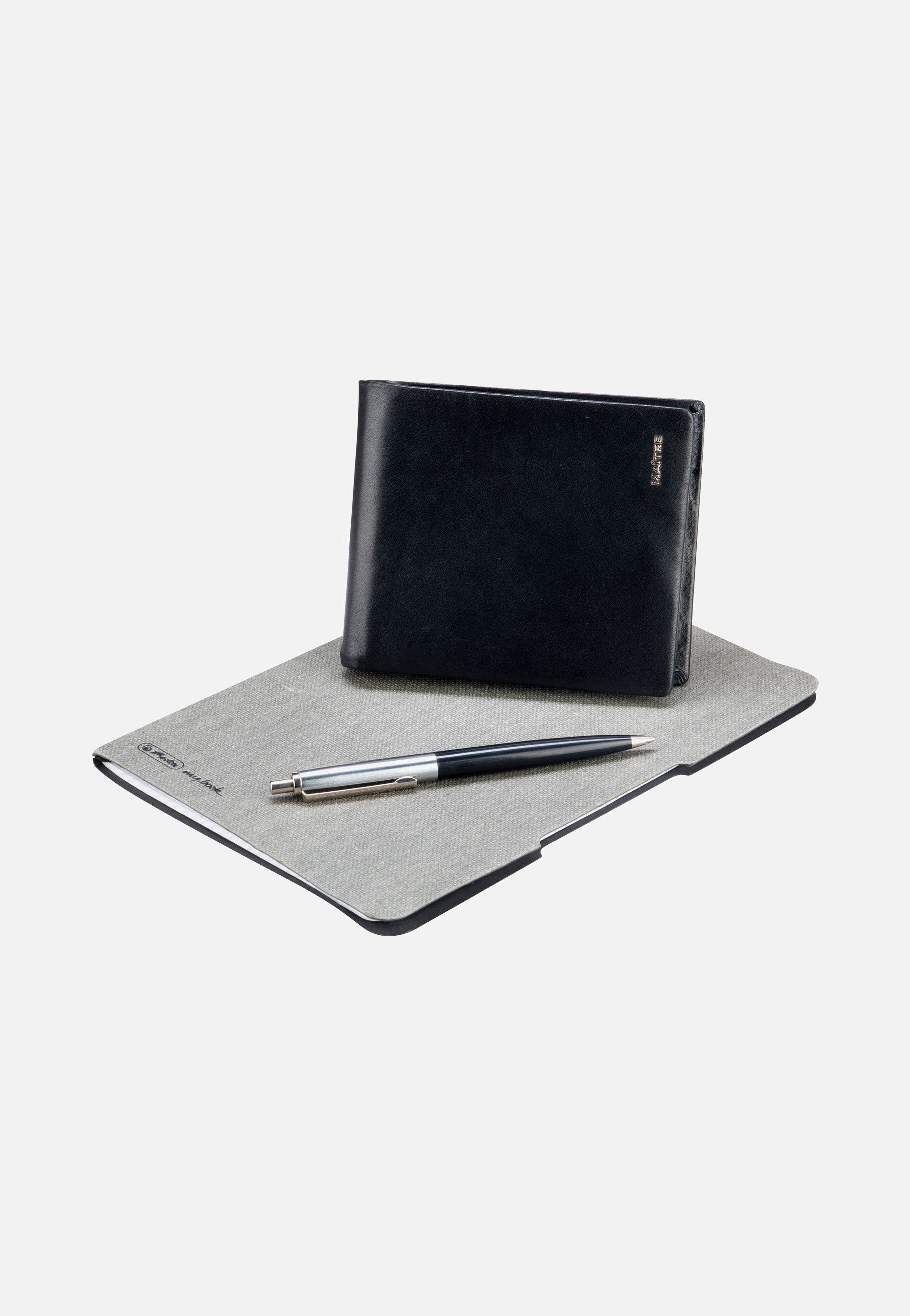 Maître - Abtweiler Gathman Billfold H12 Black - Wallet | Men-Image