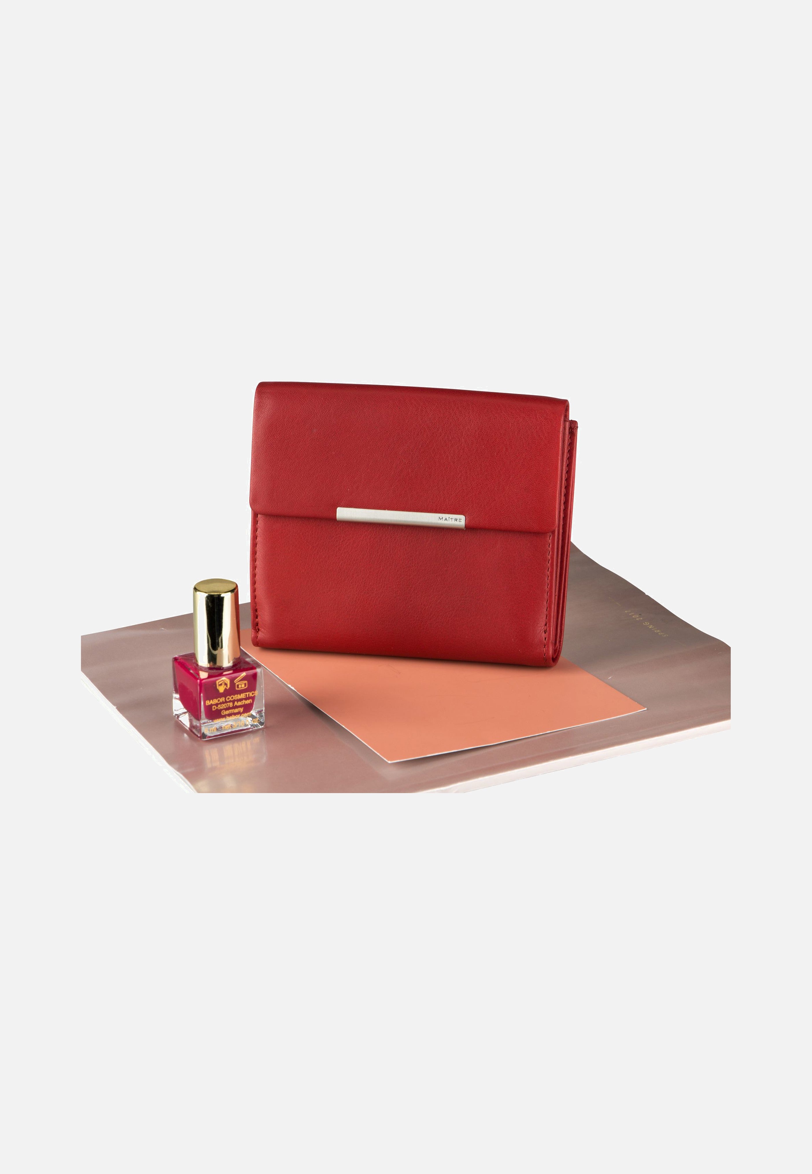 Maître - Belg Dartrud Purse MH11F Red - Wallet | Women-Image