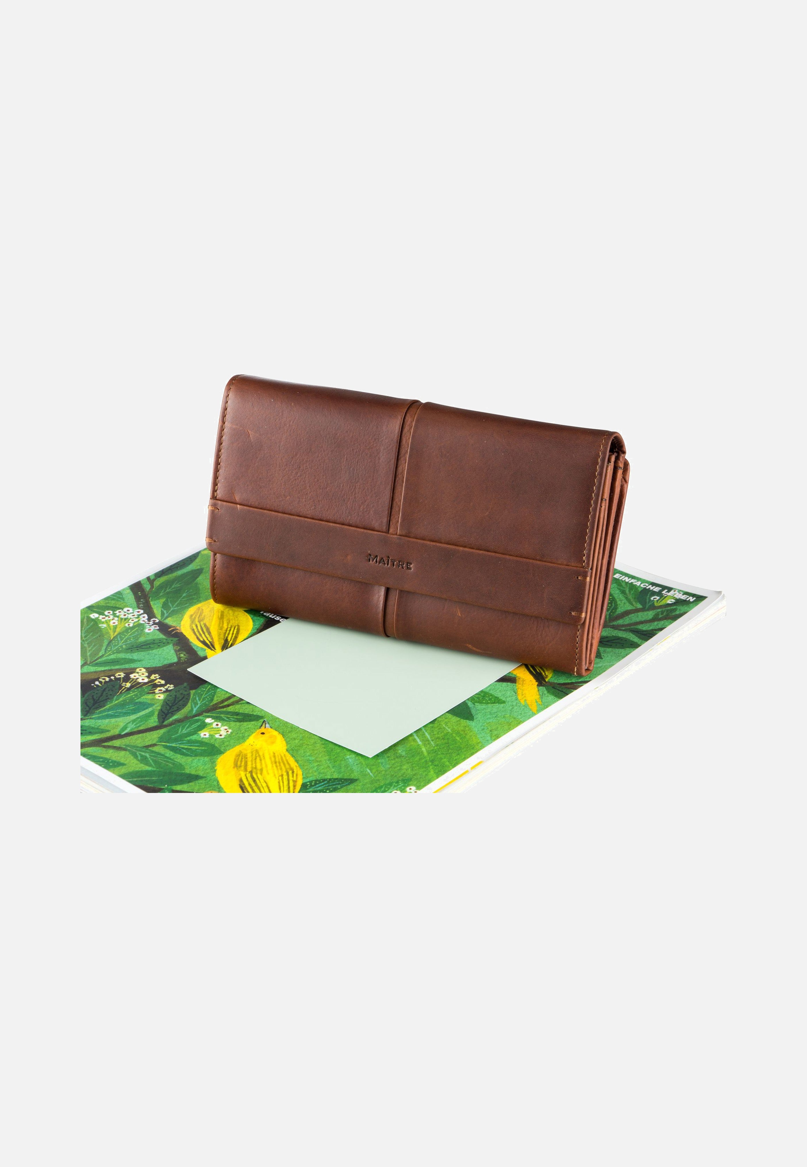 Maître - Birkenfeld Diedburg Purse LH15FZ Cognac - Wallet | Women-Image