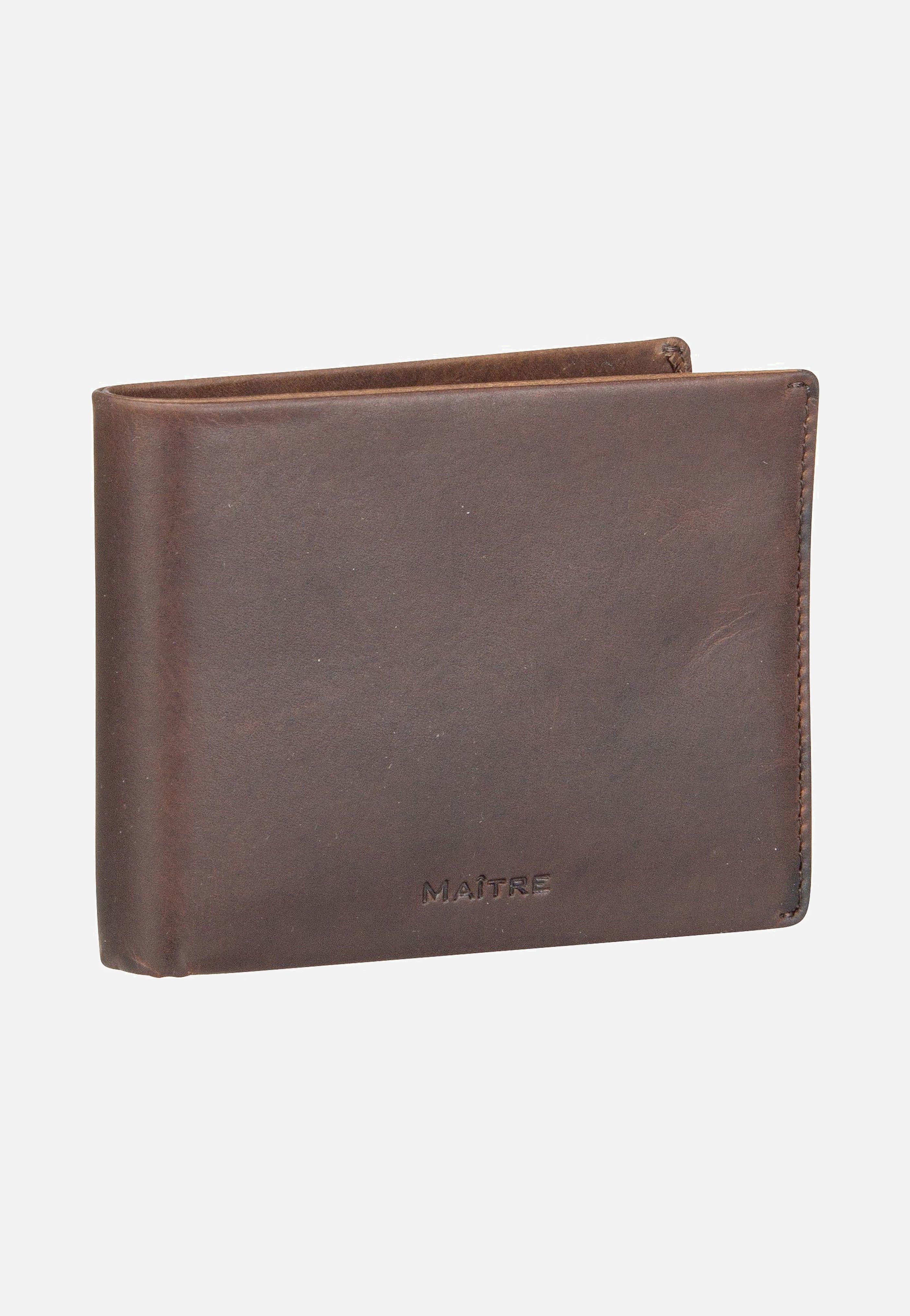 Maître Birkheim Dietwald BillFold SH8 Dark Brown Wallet