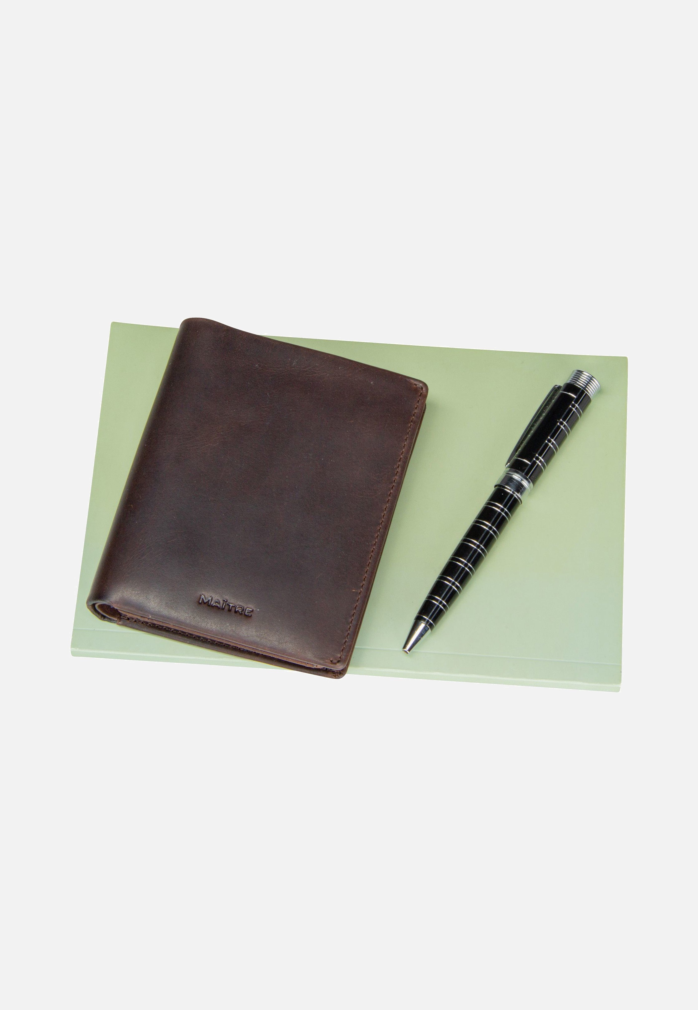 Maître - Birkheim Friedolf BillFold LV8 Dark Brown - Wallet | Men-Image