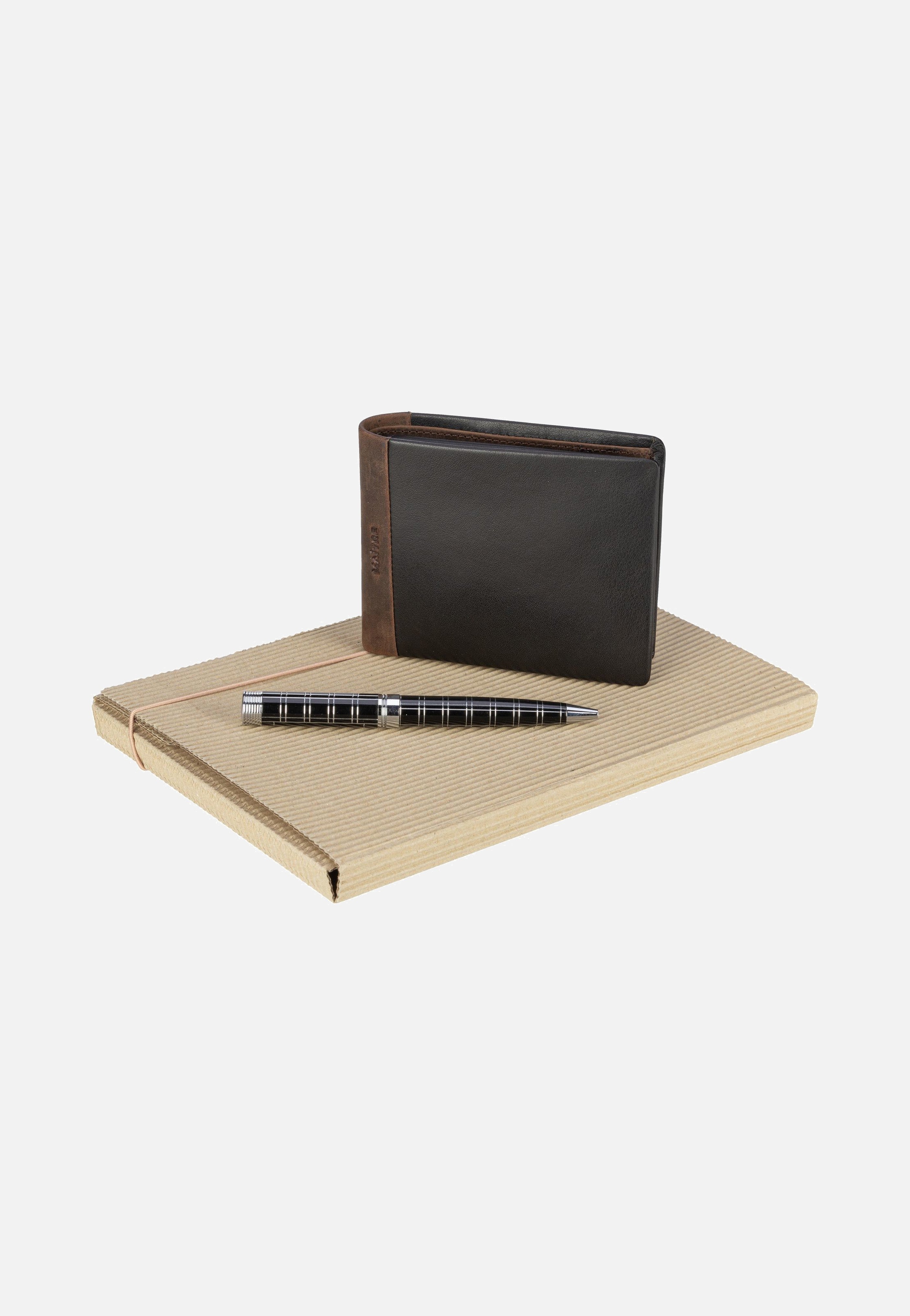 Maître Bundenbach Gandolf Billfold H4 Dark Brown Wallet