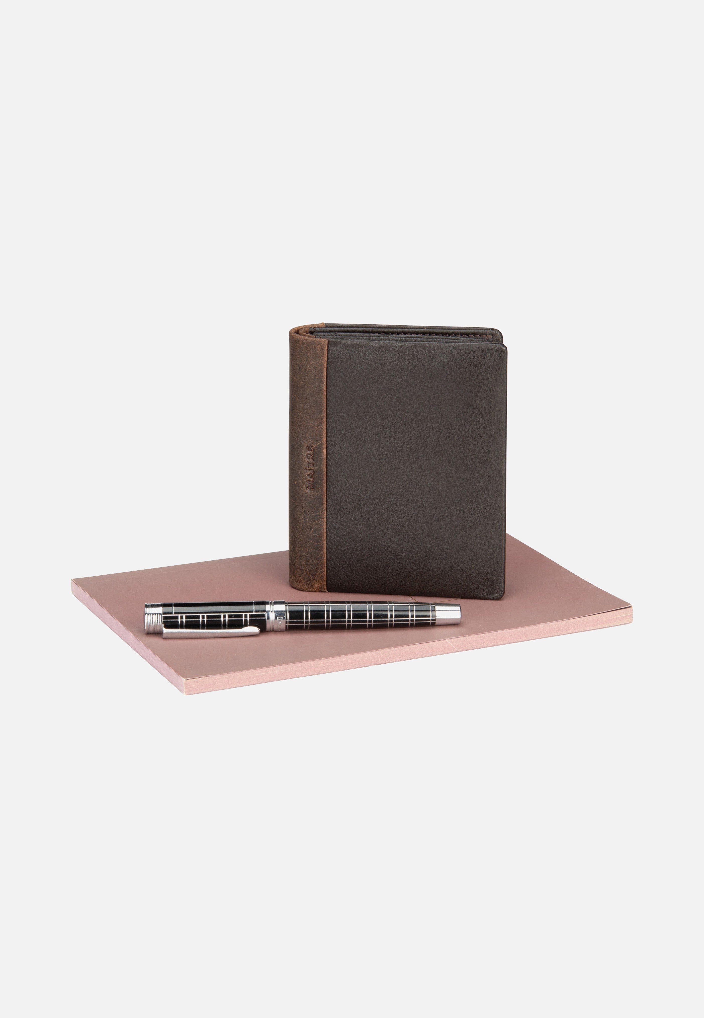 Maître - Bundenbach Hainer Billfold V8 Dark Brown - Wallet | Men-Image