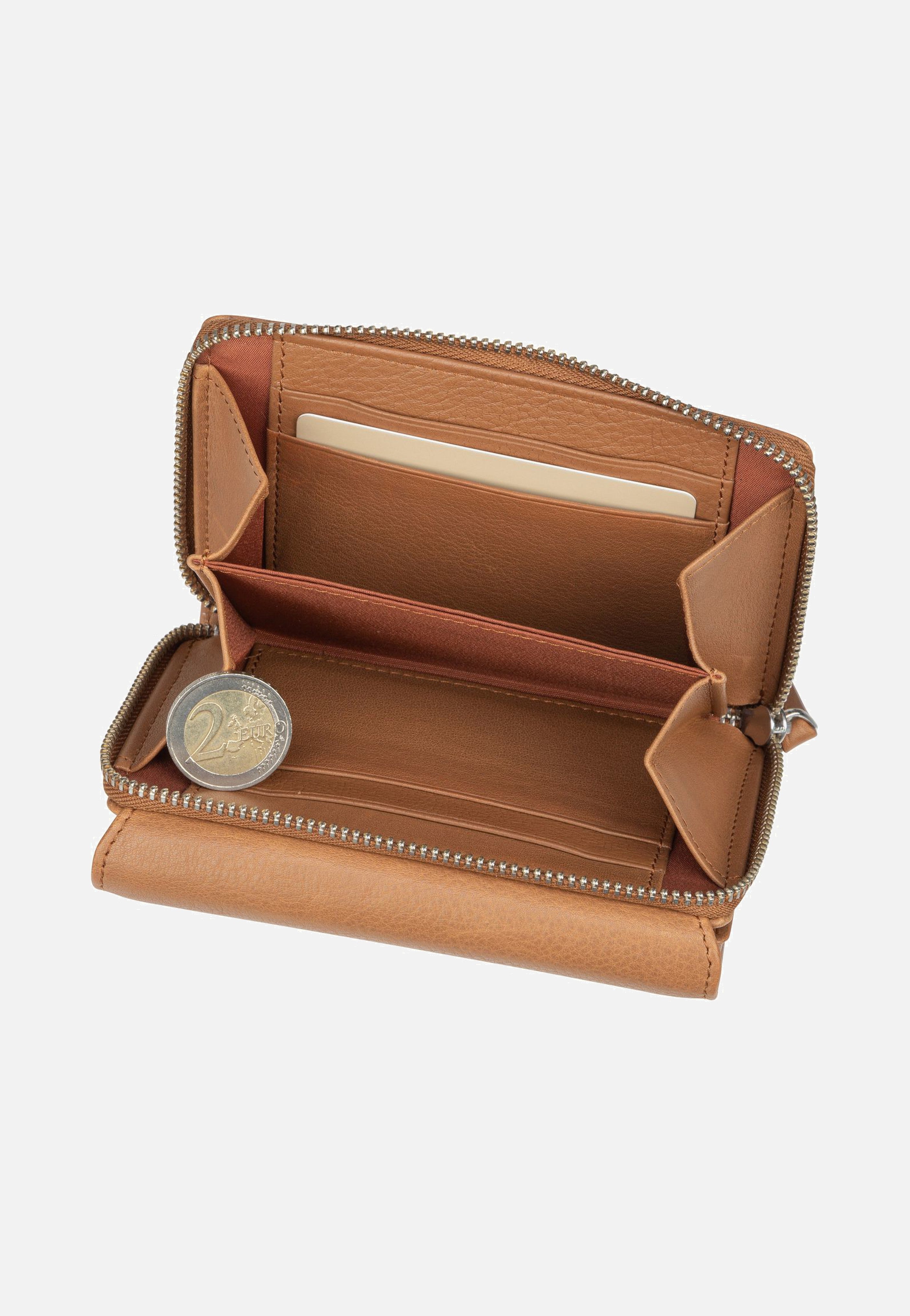 Maître - Ellern Diethilde Purse MH16FZ Cognac - Wallet | Women-Image