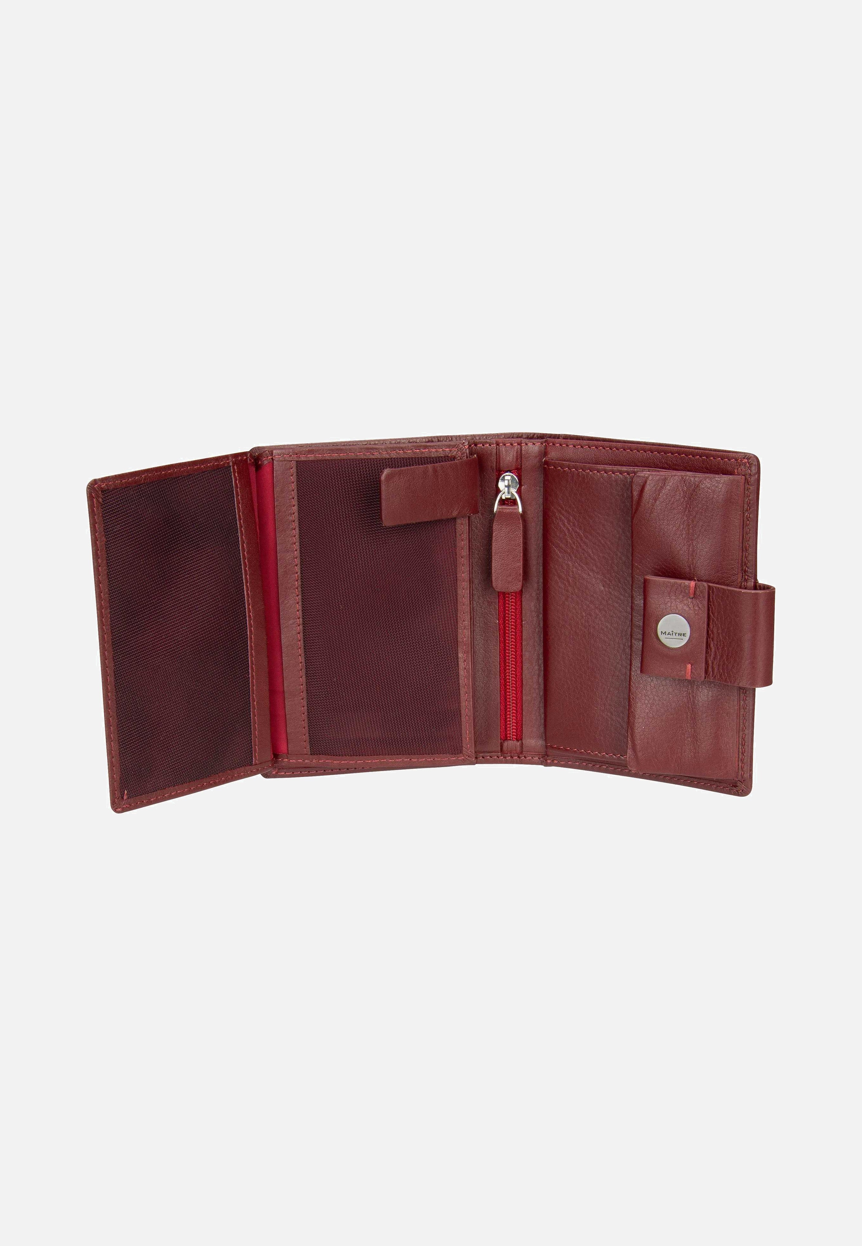 Maître - Henau Dawina Purse MV9F Red - Wallet | Women-Image