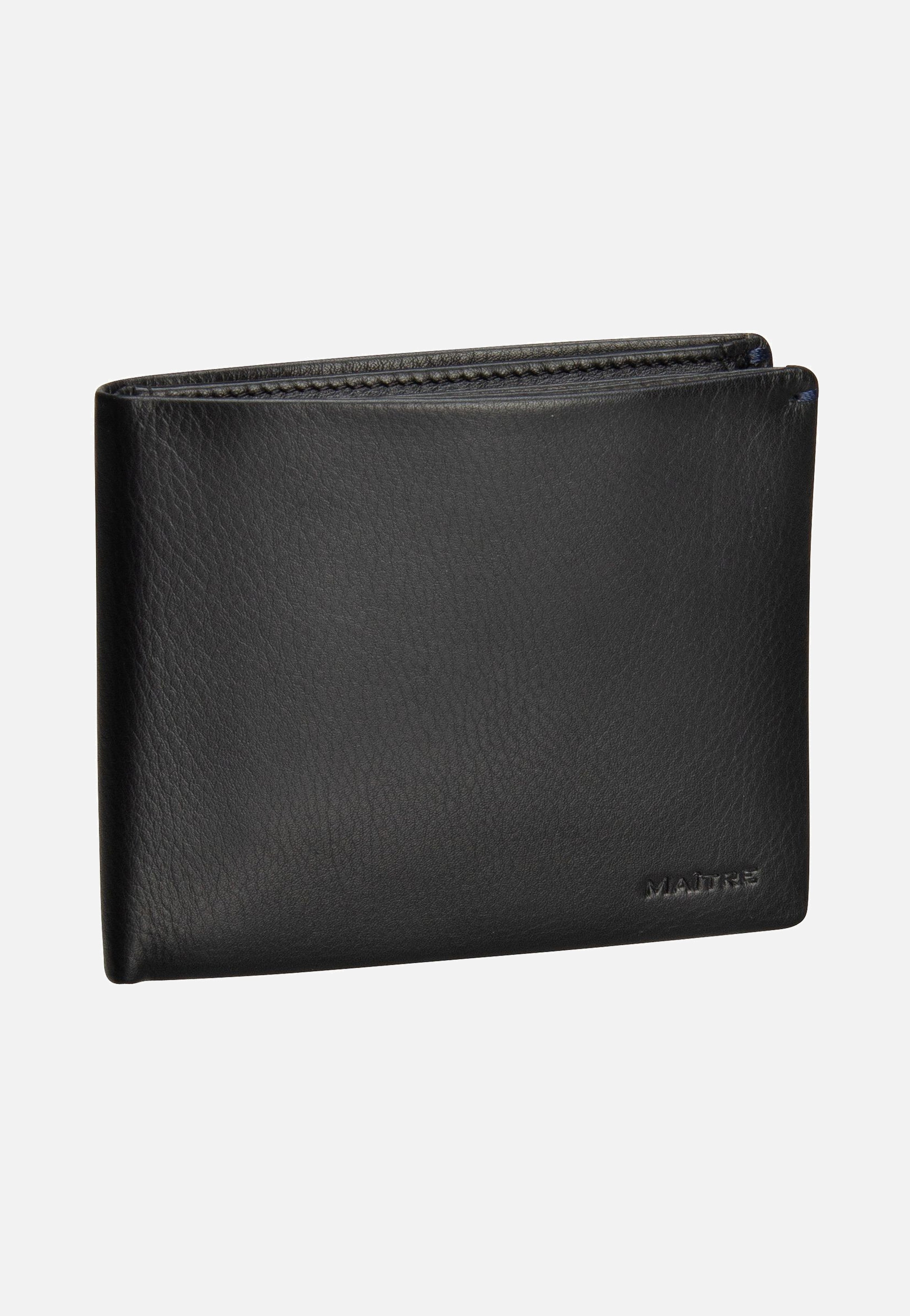 Maître Herrstein Galbert Billfold H7 Black Wallet