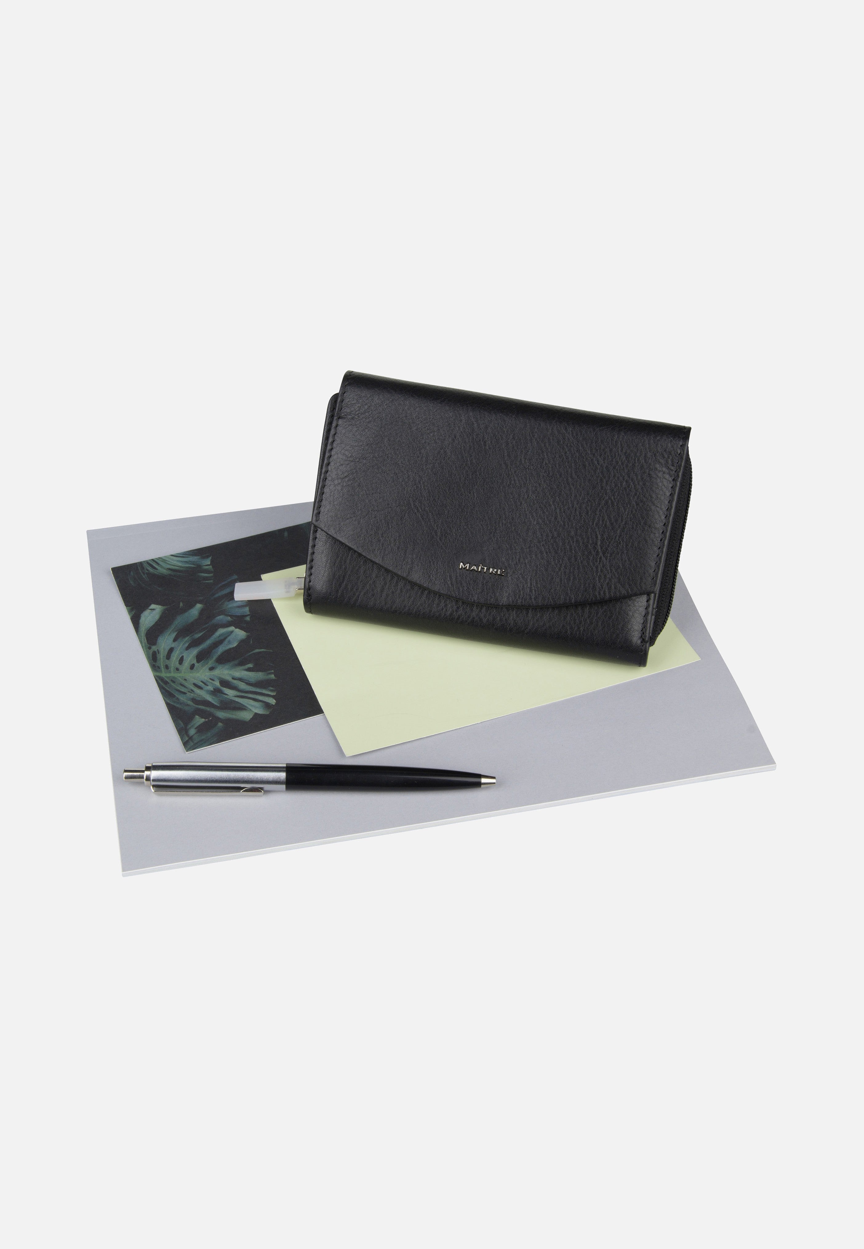 Maître - Leisel Dagrete Purse MH14FZ Black - Wallet | Women-Image